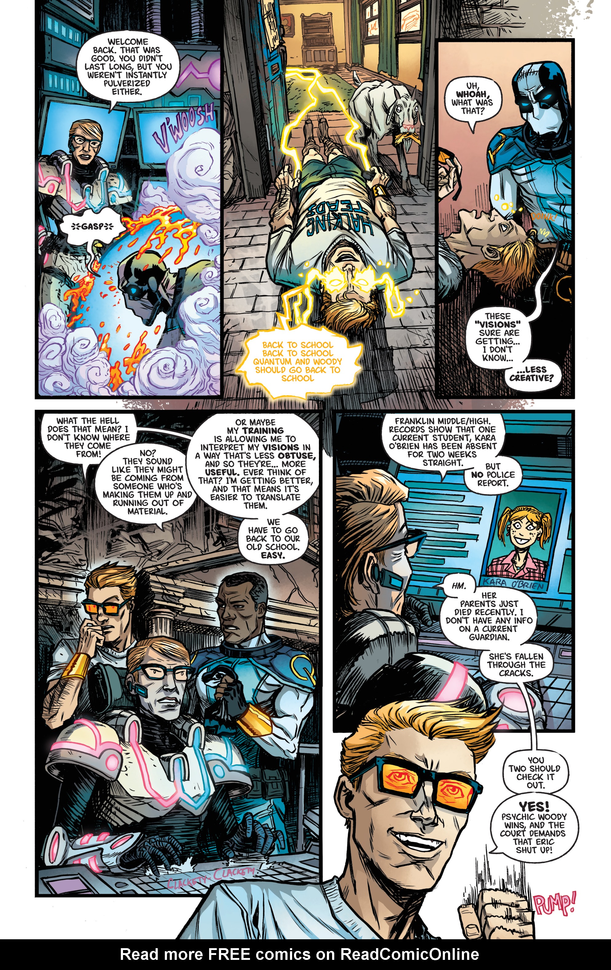 Read online Quantum & Woody comic -  Issue #3 - 8
