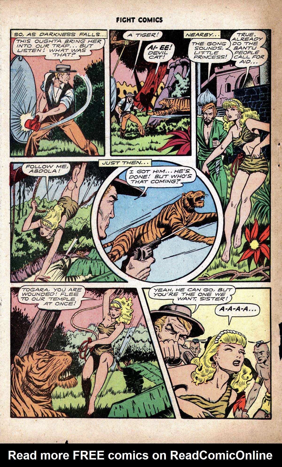 Read online Fight Comics comic -  Issue #49 - 46