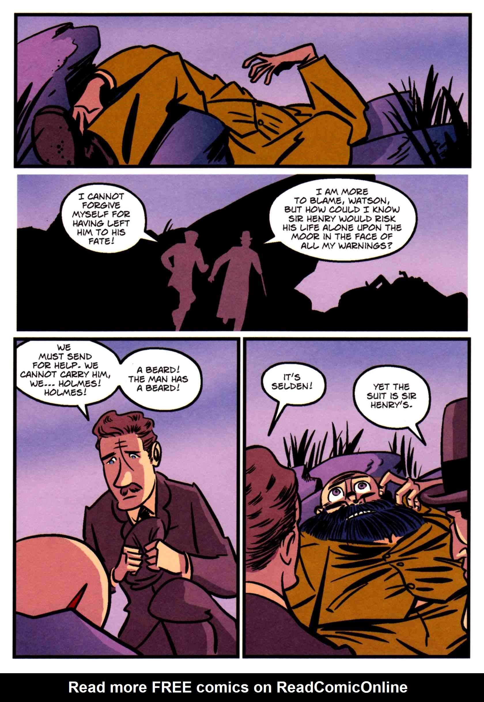 Read online The Hound of the Baskervilles (2009) comic -  Issue # TPB - 109