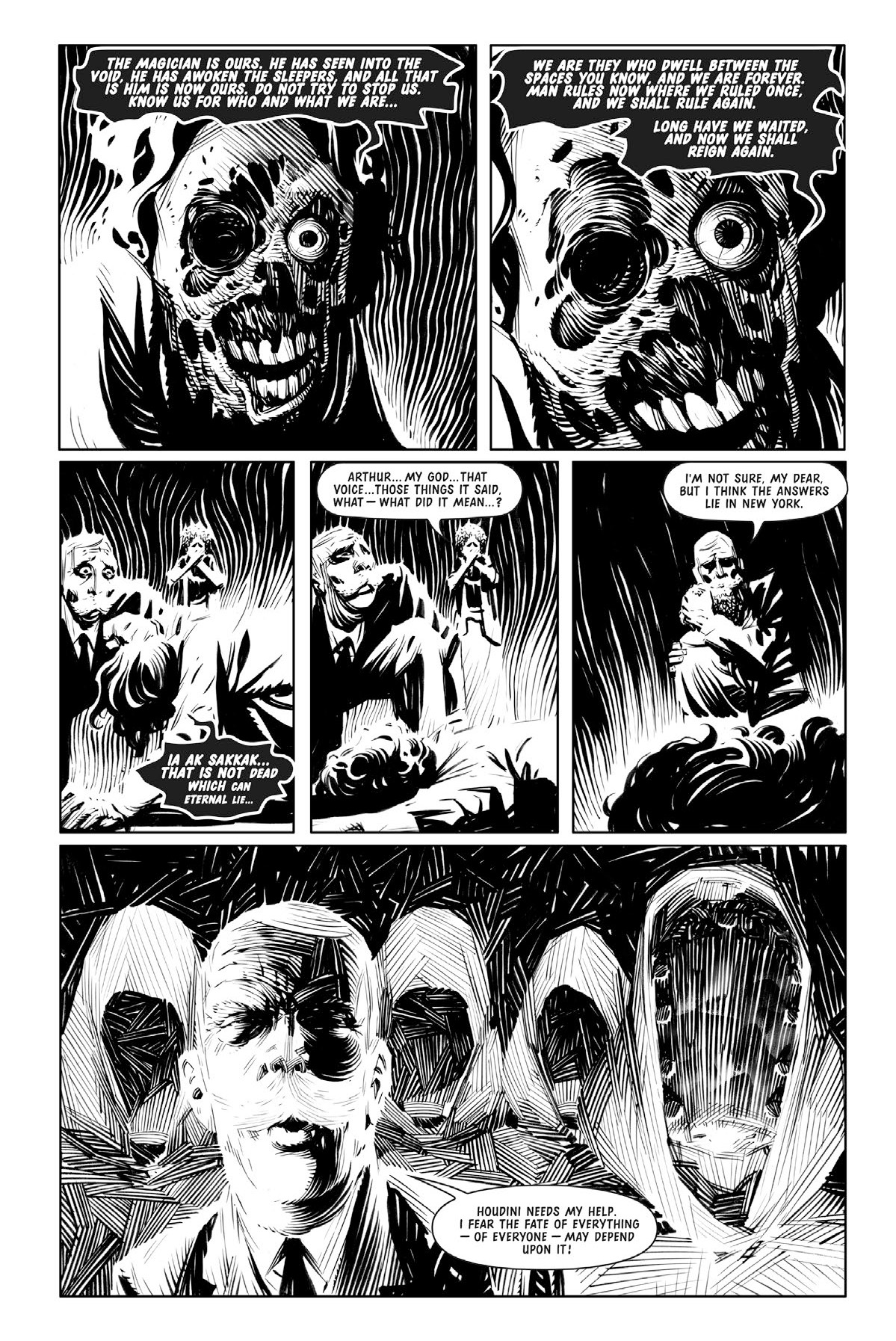 Read online Tharg's Terror Tales Presents Necronauts & A Love Like Blood comic -  Issue # TPB - 16