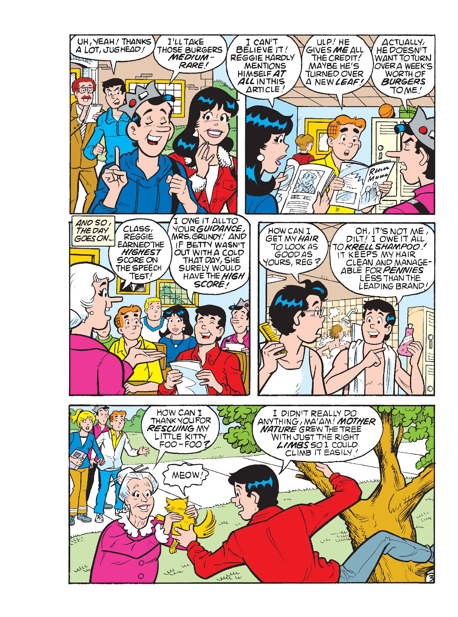 Read online Archie's Funhouse Double Digest comic -  Issue #22 - 244