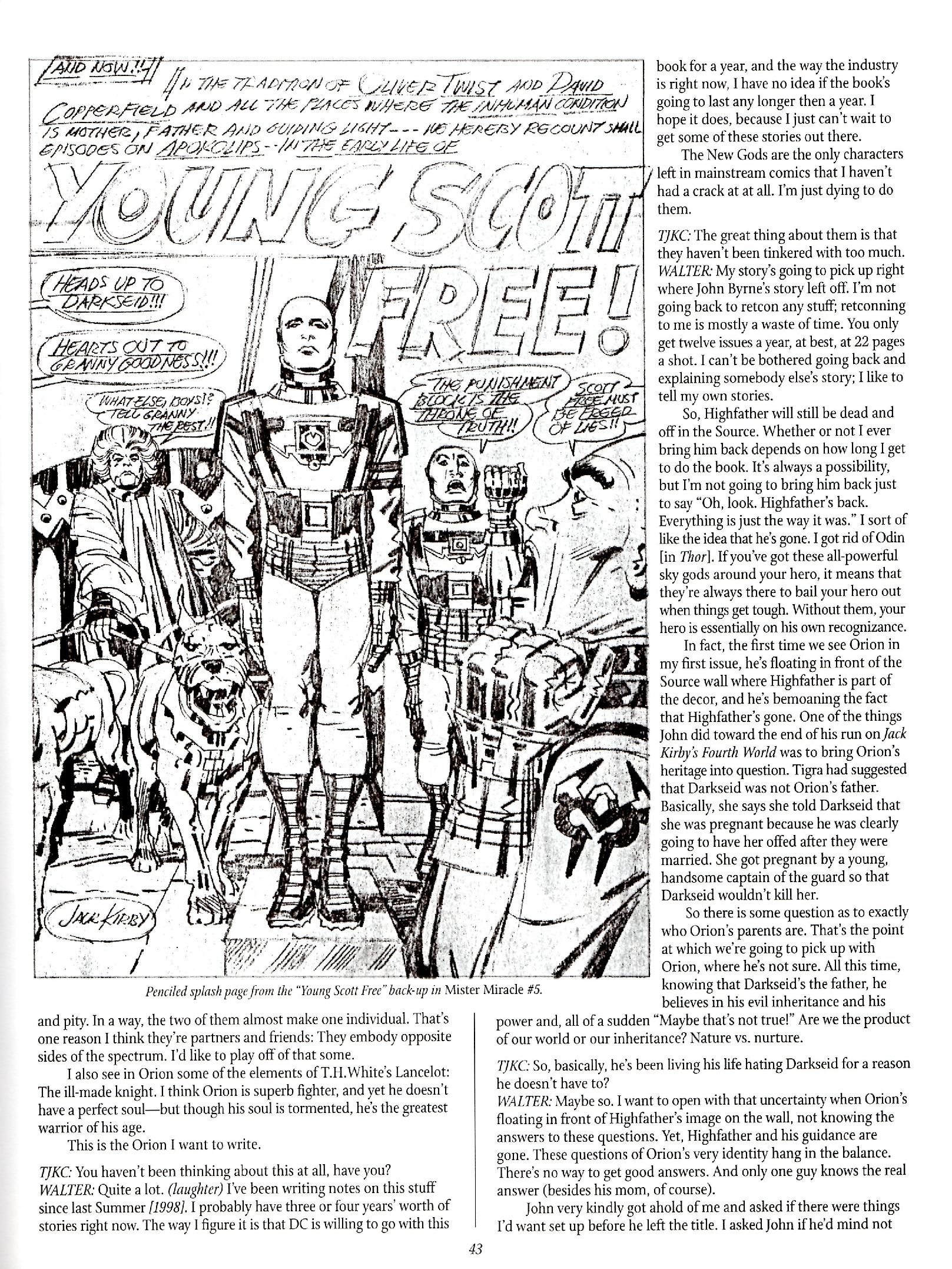 Read online The Jack Kirby Collector comic -  Issue #26 - 42