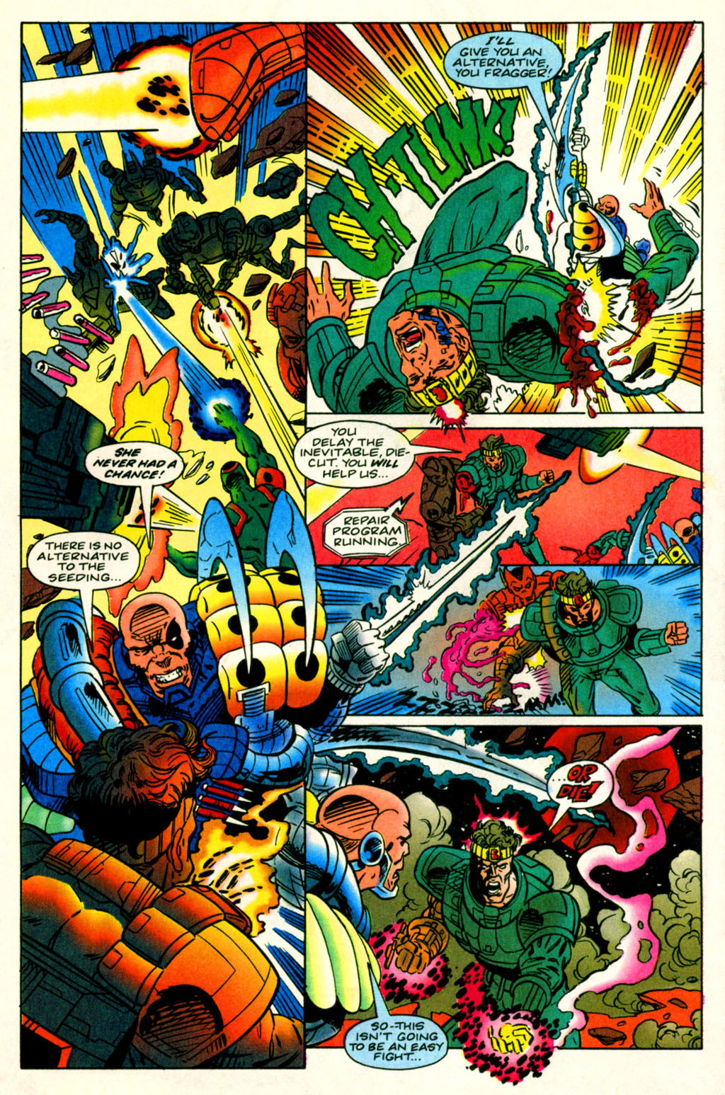 Read online Die Cut vs. G-Force comic -  Issue #2 - 7