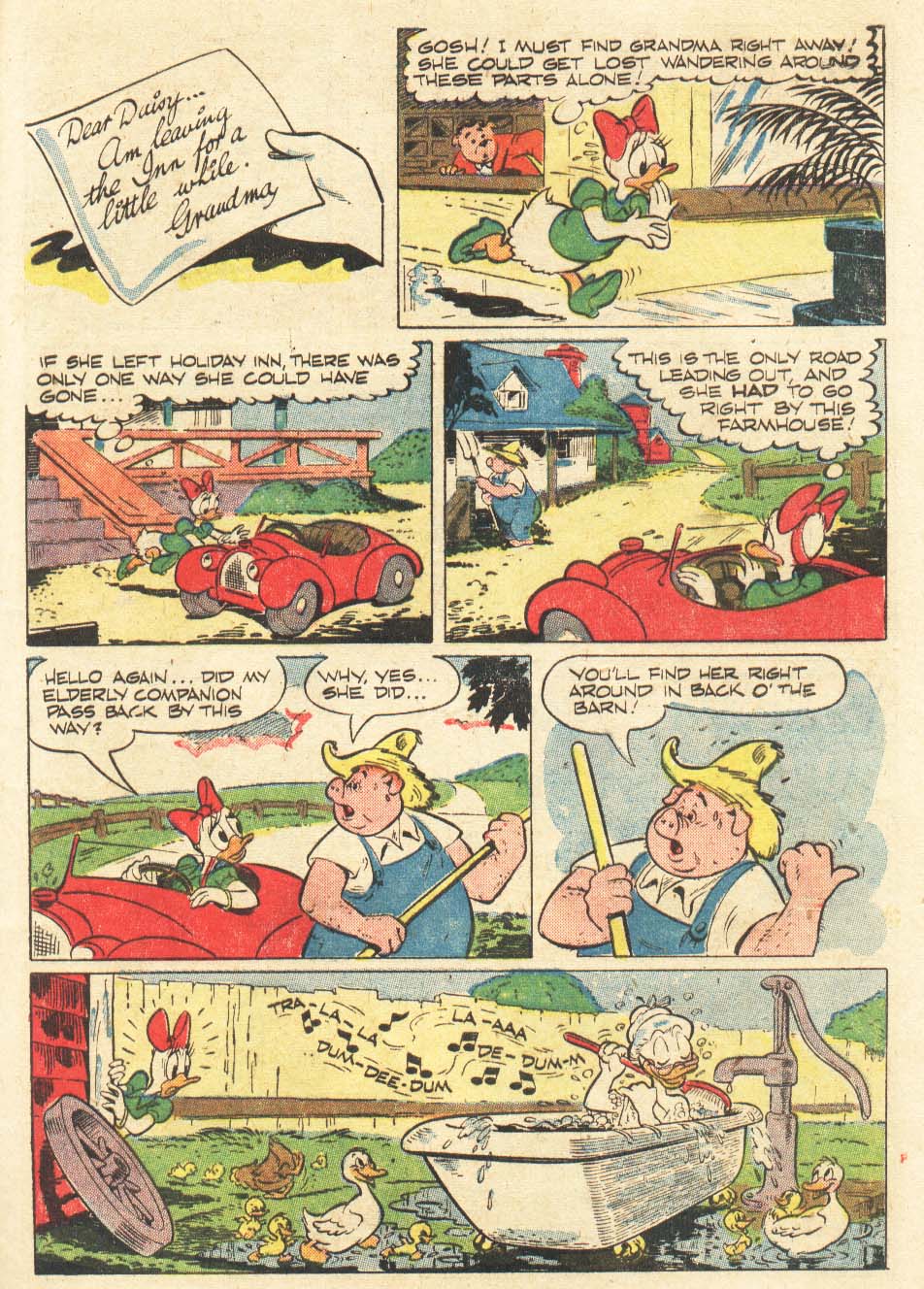 Read online Walt Disney's Comics and Stories comic -  Issue #150 - 36