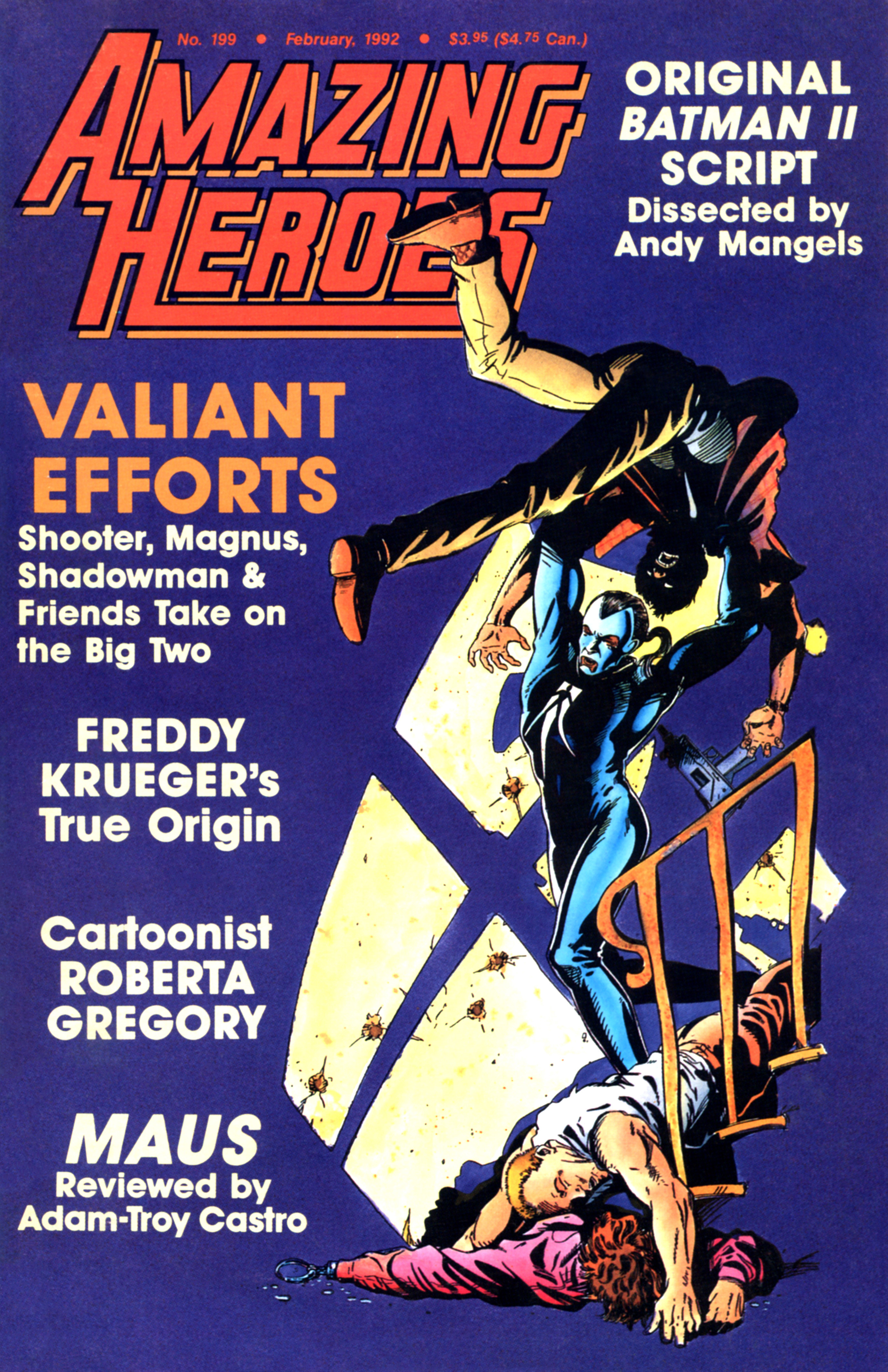 Read online Amazing Heroes comic -  Issue #199 - 1