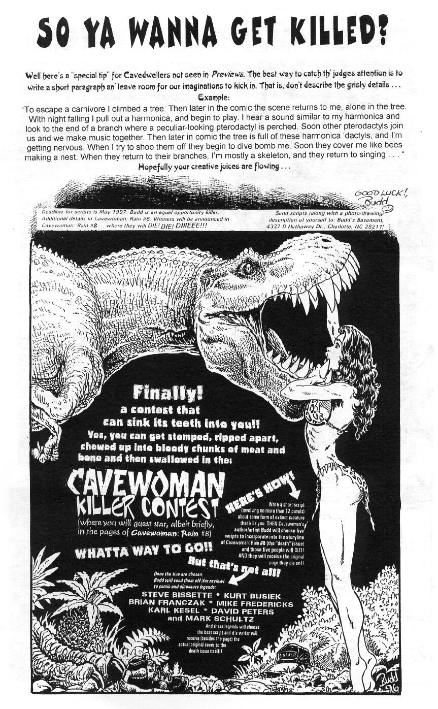 Read online Cavewoman: Rain comic -  Issue #6 - 31