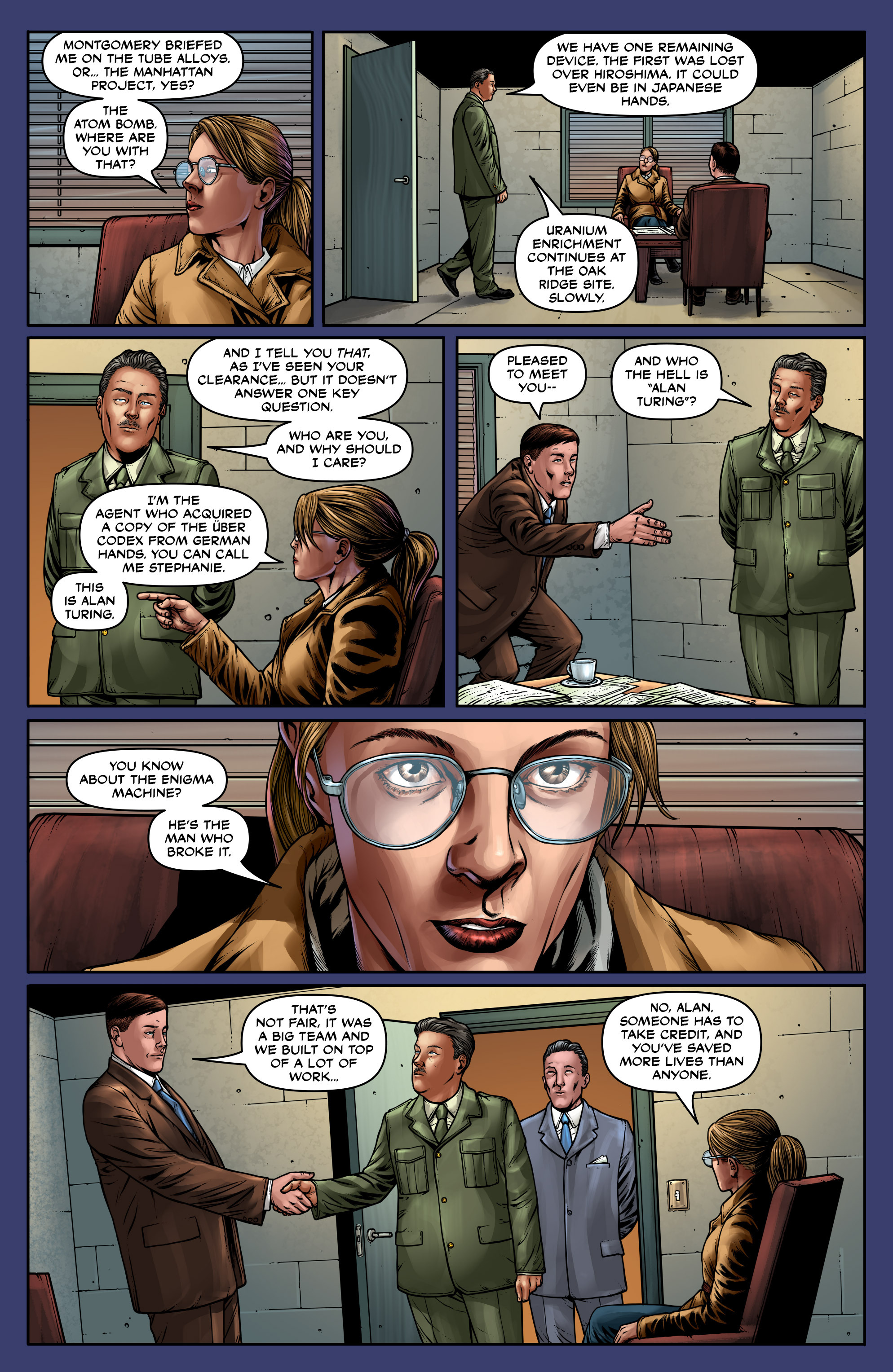 Read online Uber: Invasion comic -  Issue #5 - 6