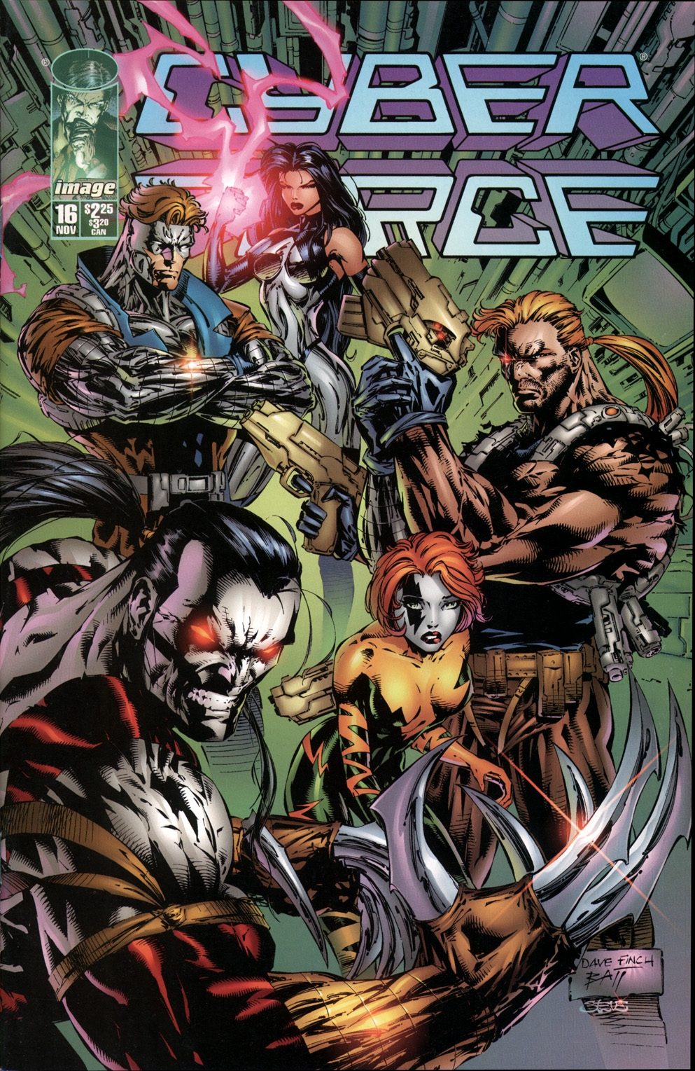 Read online Cyberforce (1993) comic -  Issue #16 - 1