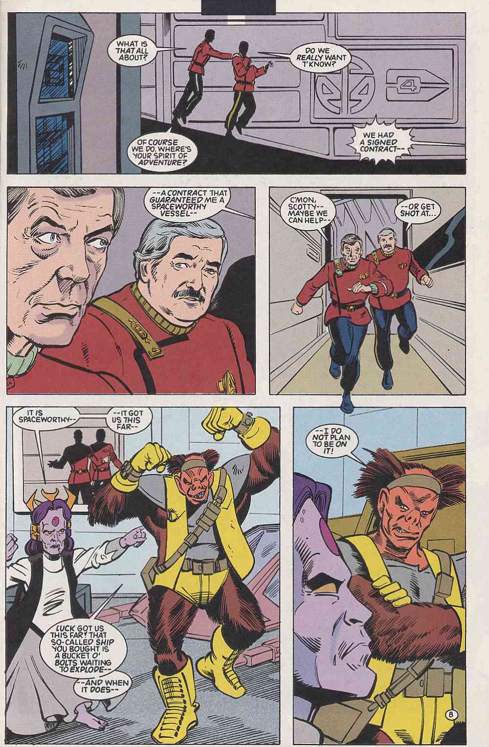 Read online Star Trek (1989) comic -  Issue #42 - 8