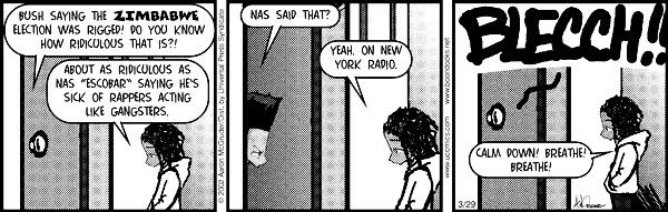 Read online The Boondocks Collection comic -  Issue # Year 2002 - 88