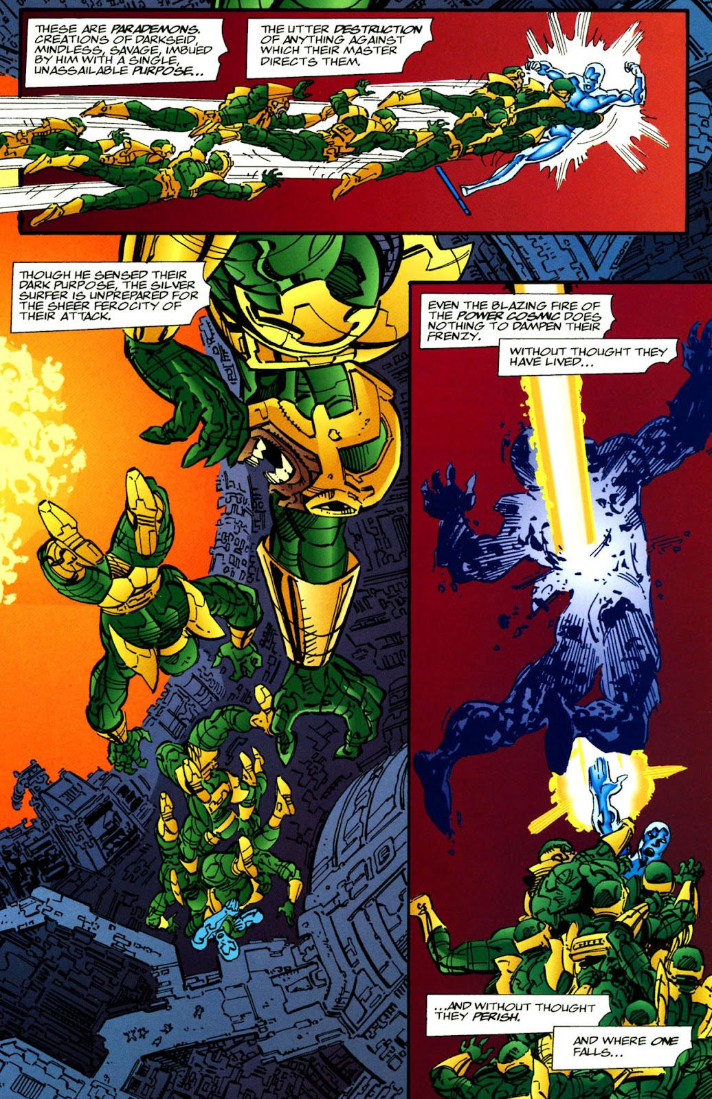 Darkseid vs. Galactus: The Hunger issue Full - Page 14