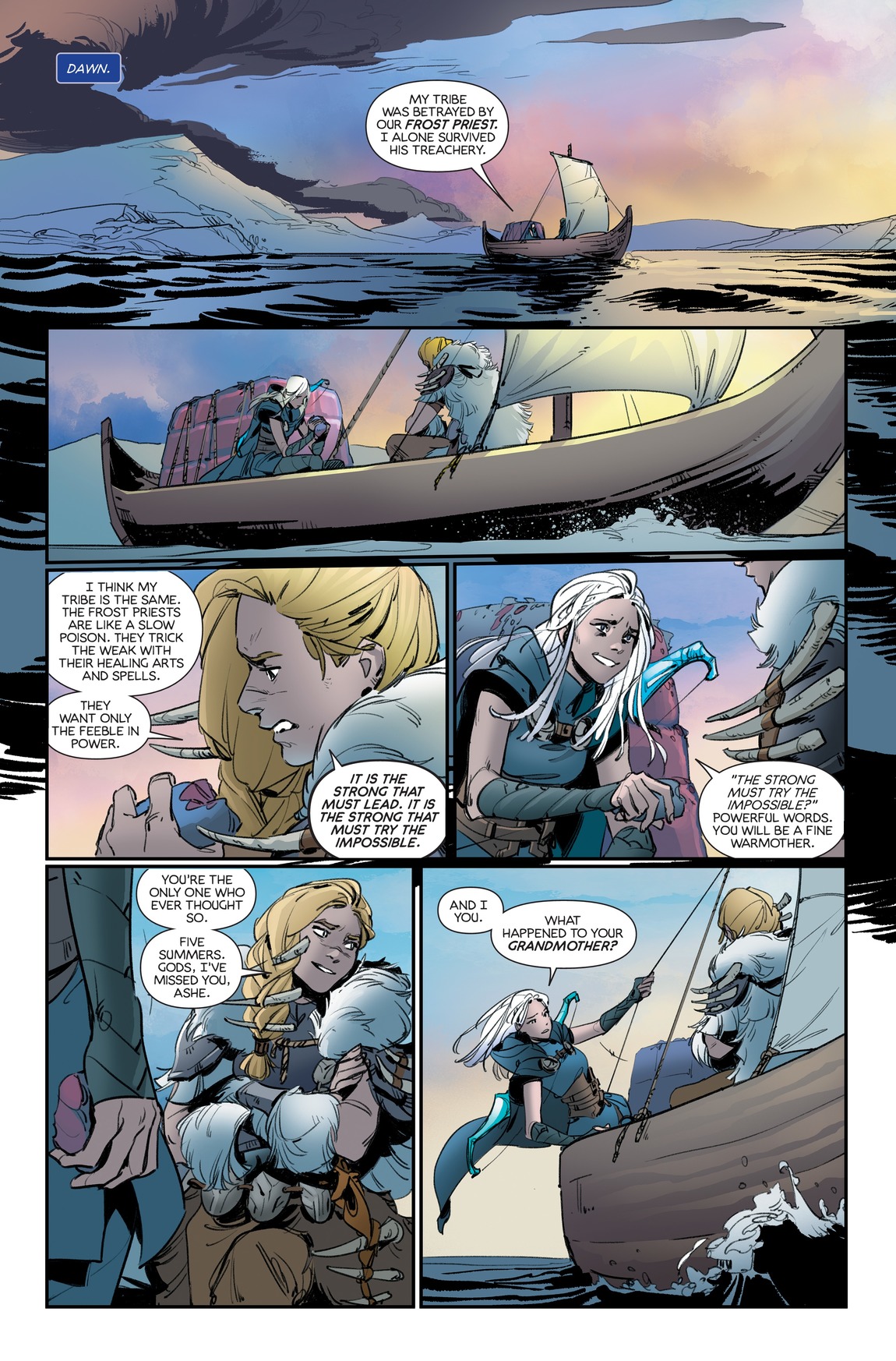 Read online League of Legends: Ashe: Warmother Special Edition comic -  Issue #3 - 17