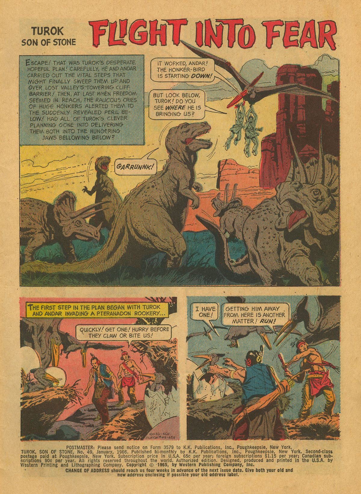Read online Turok, Son of Stone comic -  Issue #49 - 3