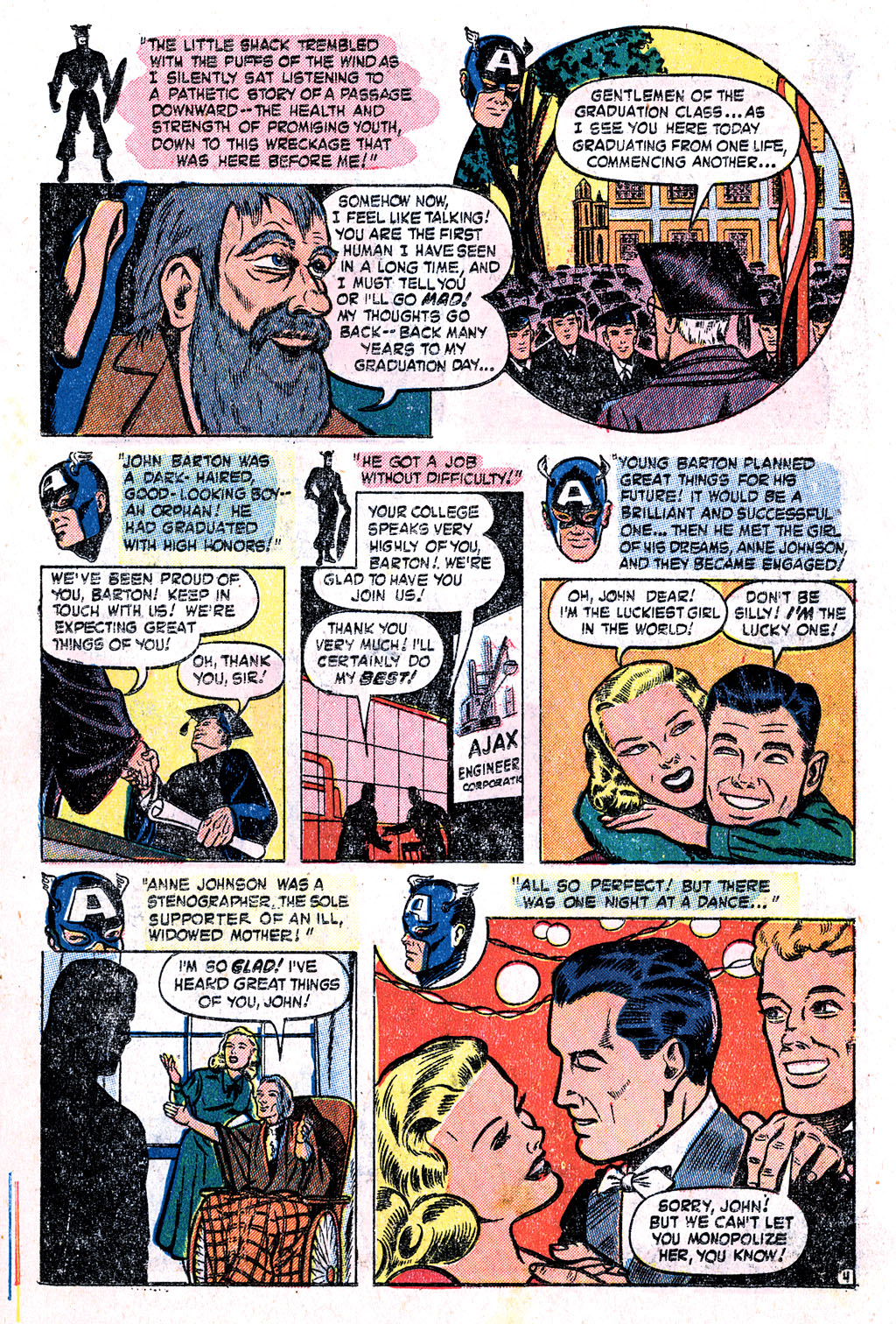 Read online Captain America Comics comic -  Issue #69 - 17
