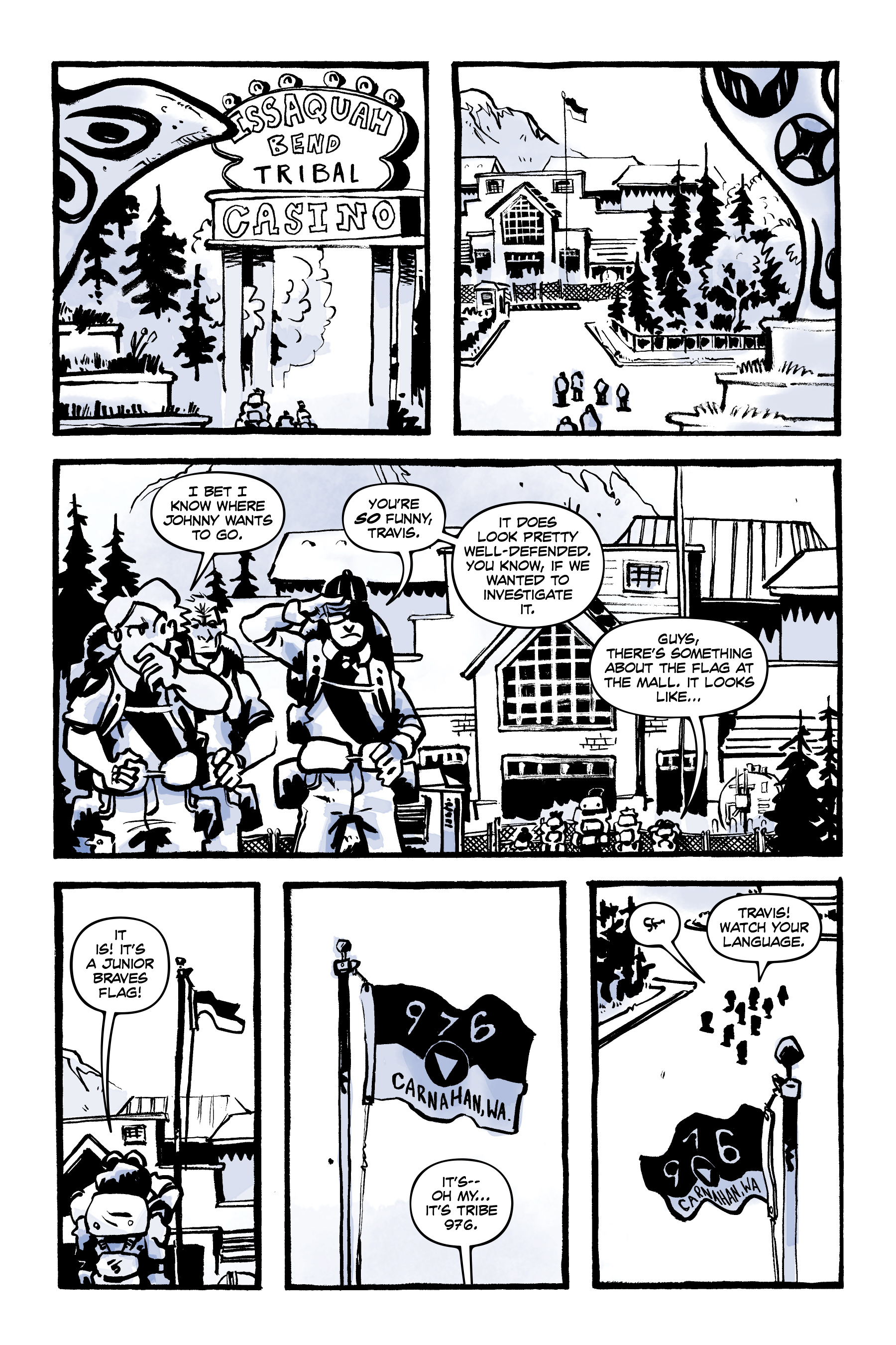 Read online Junior Braves of the Apocalypse: Out of the Woods comic -  Issue # TPB (Part 1) - 75