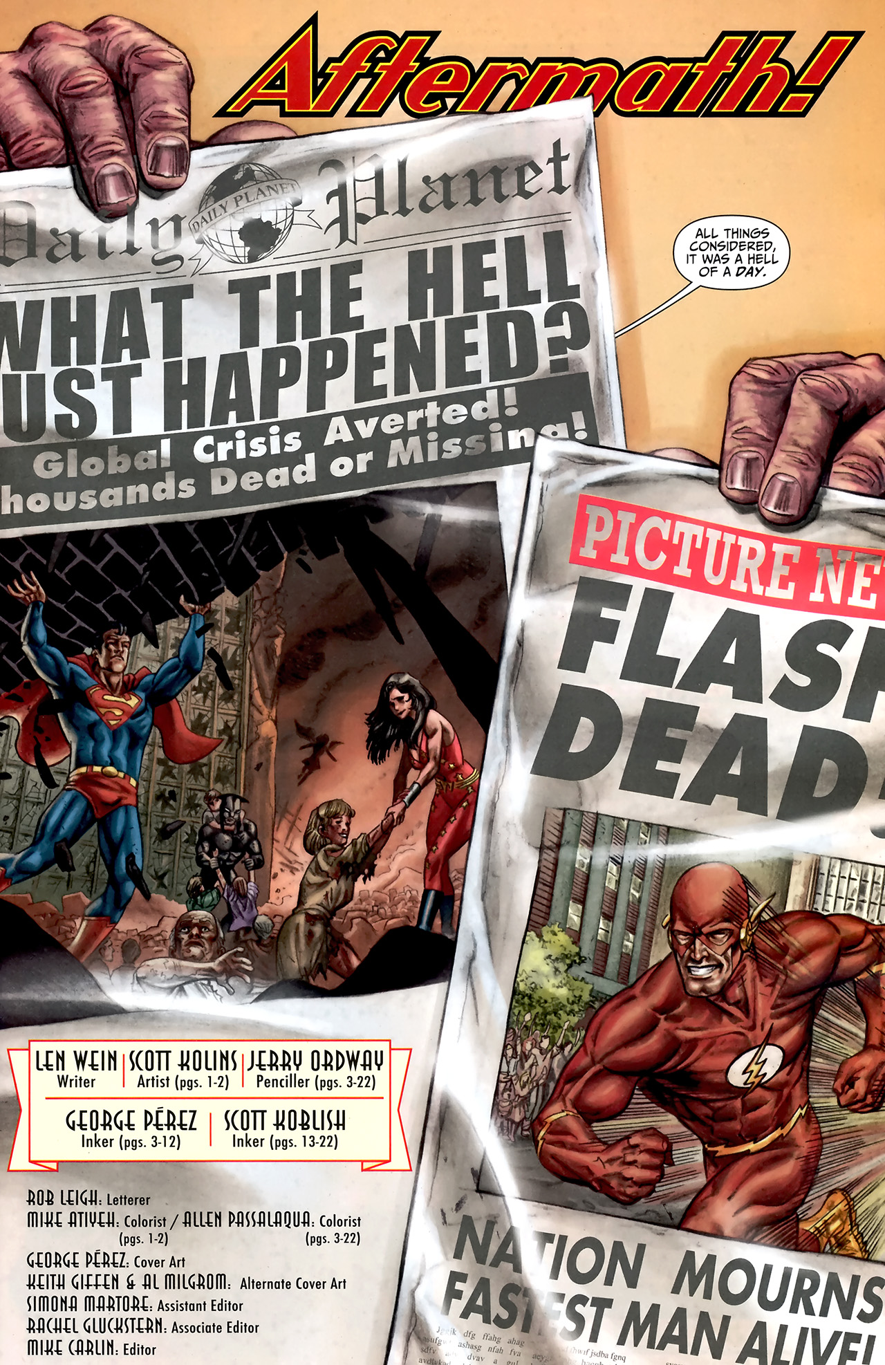 Read online DC Universe: Legacies comic -  Issue #6 - 2