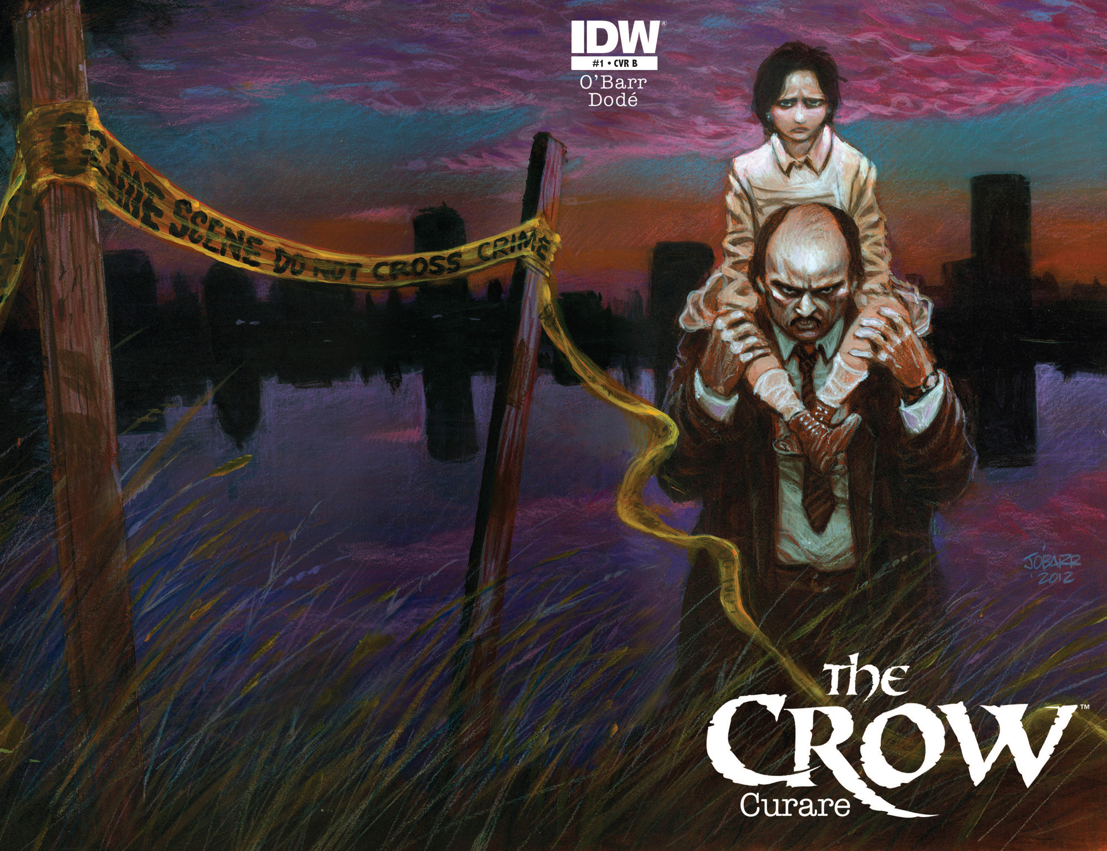 Read online The Crow: Curare comic -  Issue #1 - 2