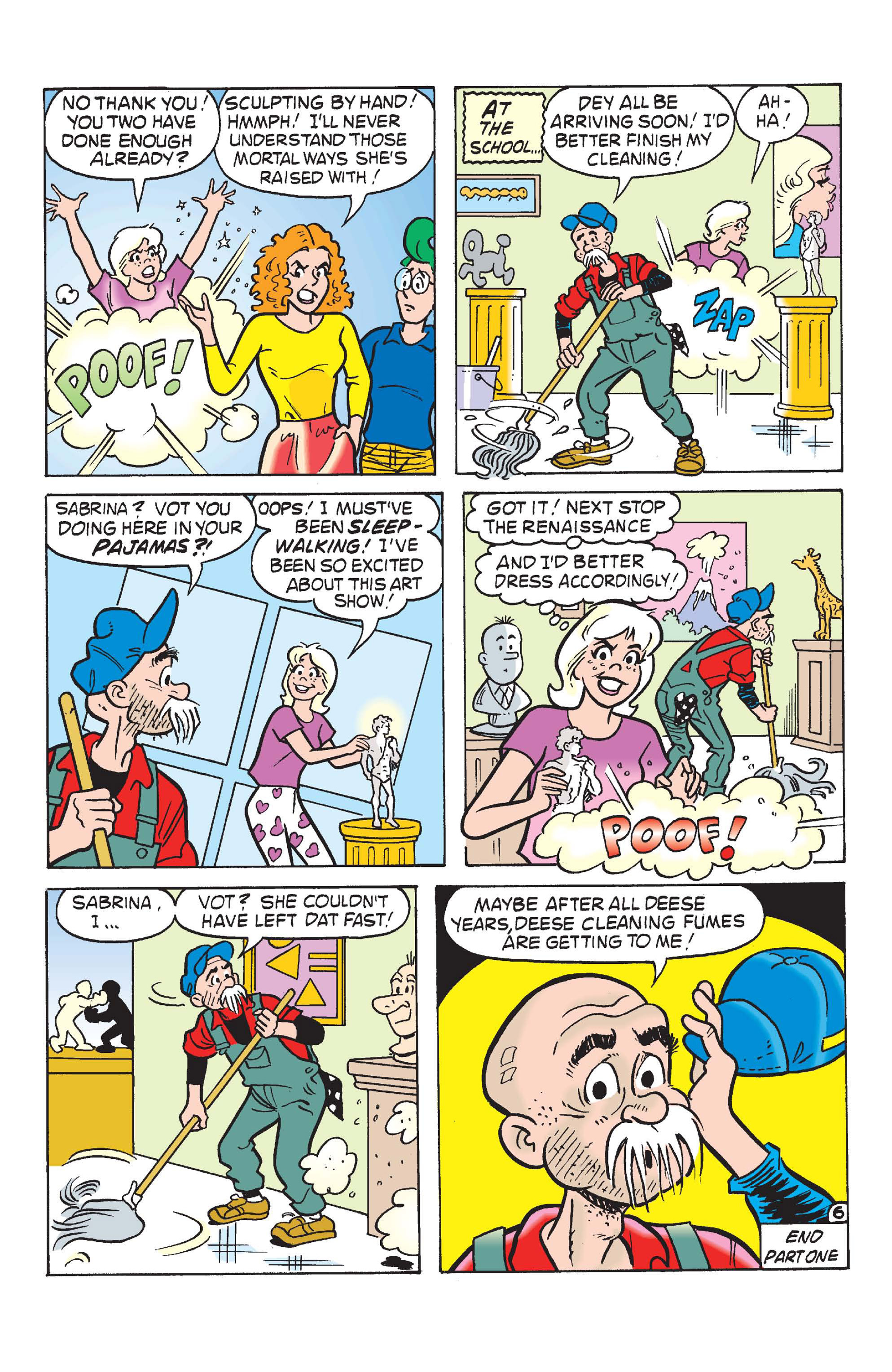 Read online Sabrina the Teenage Witch (1997) comic -  Issue #7 - 7