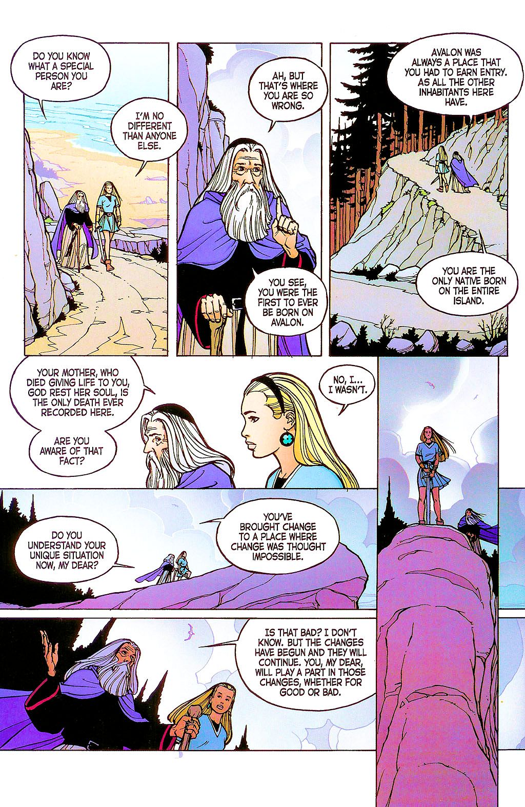 Read online Beyond Avalon comic -  Issue #1 - 18