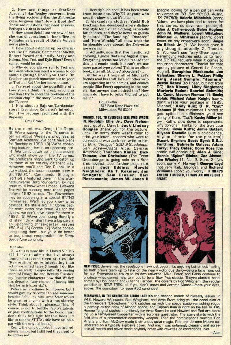 Read online Star Trek: The Next Generation (1989) comic -  Issue #47 - 27