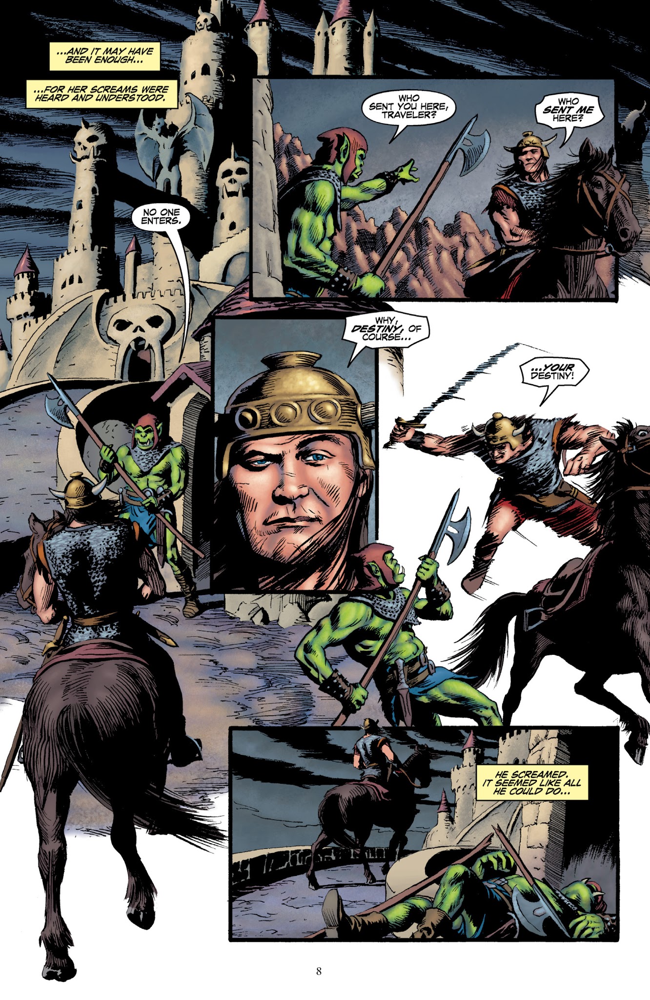Read online Groo vs. Conan comic -  Issue # TPB - 10