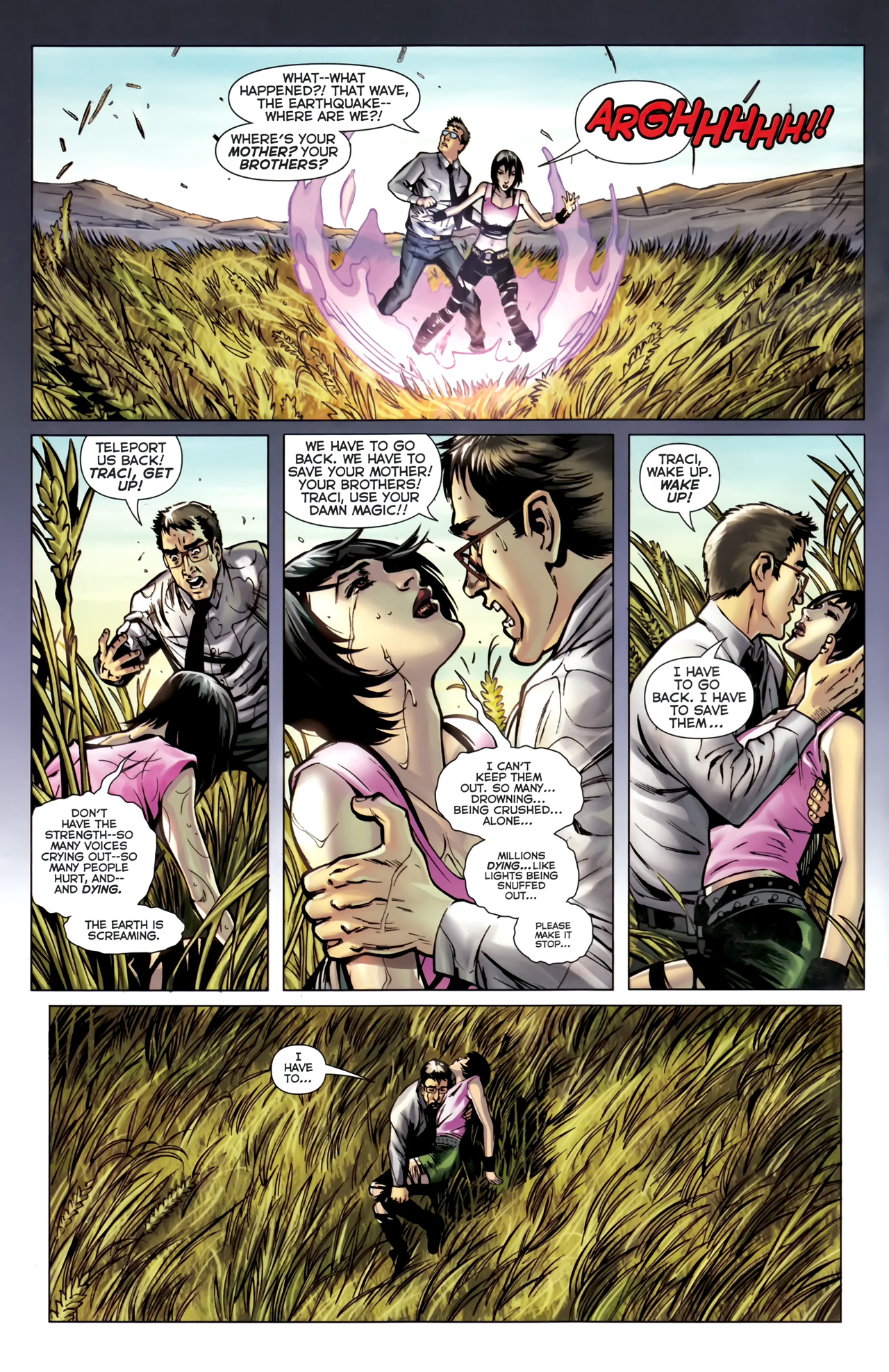 Read online Flashpoint: The World of Flashpoint comic -  Issue #1 - 4