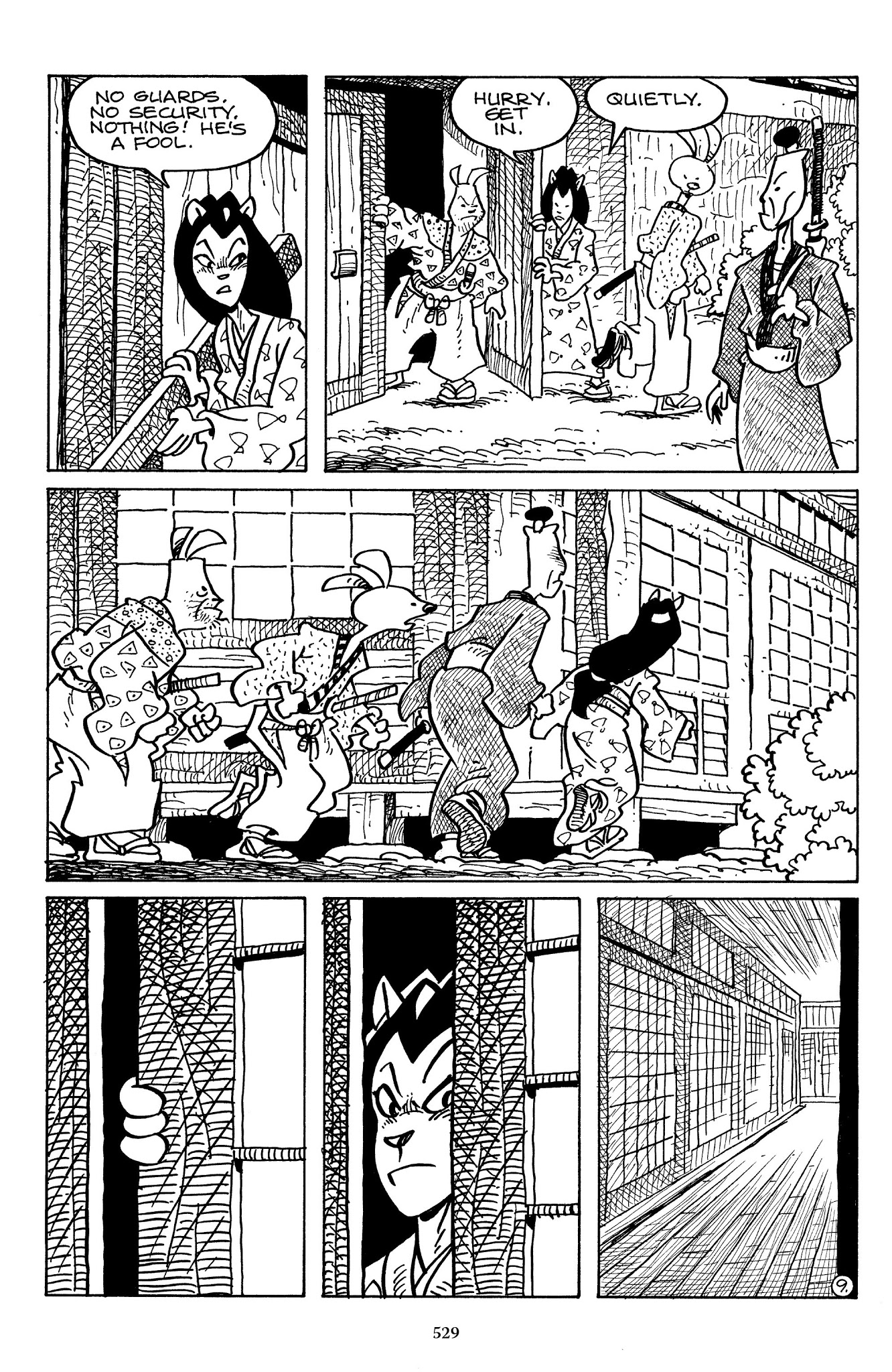 Read online The Usagi Yojimbo Saga comic -  Issue # TPB 5 - 523