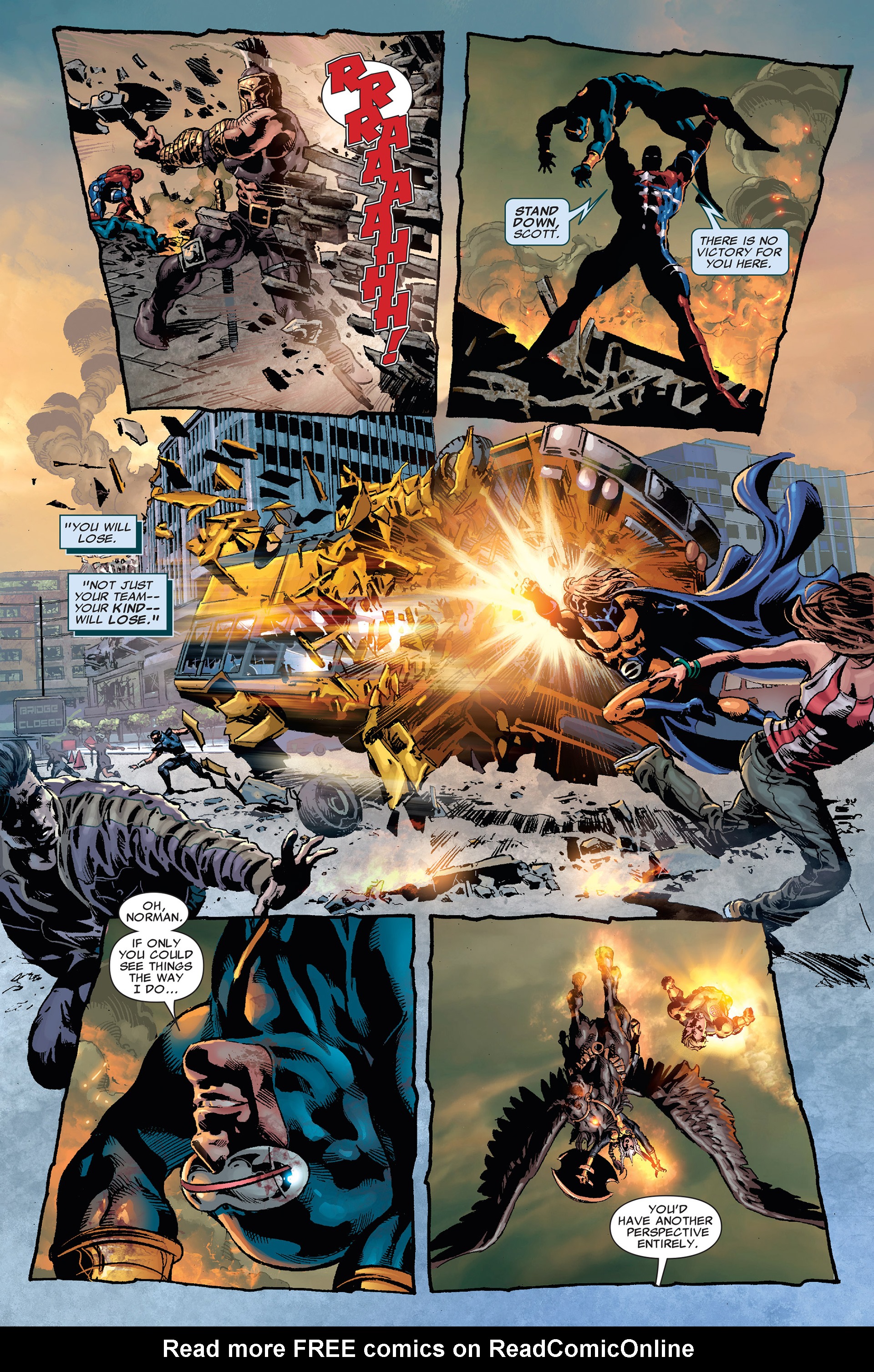 Read online Dark Avengers/Uncanny X-Men: Exodus comic -  Issue # Full - 13