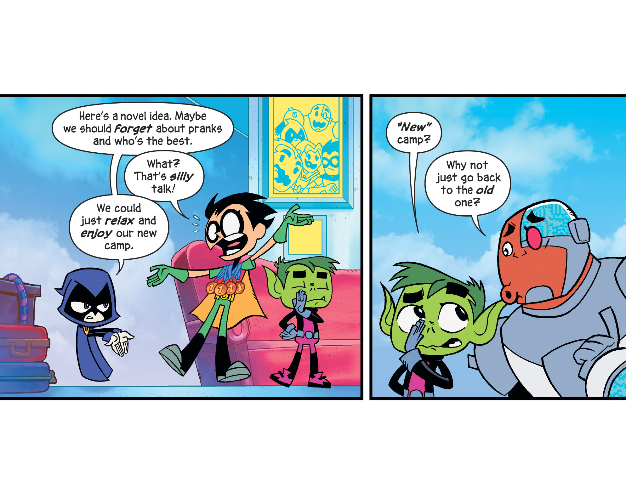 Read online Teen Titans Go! To Camp comic -  Issue #1 - 10
