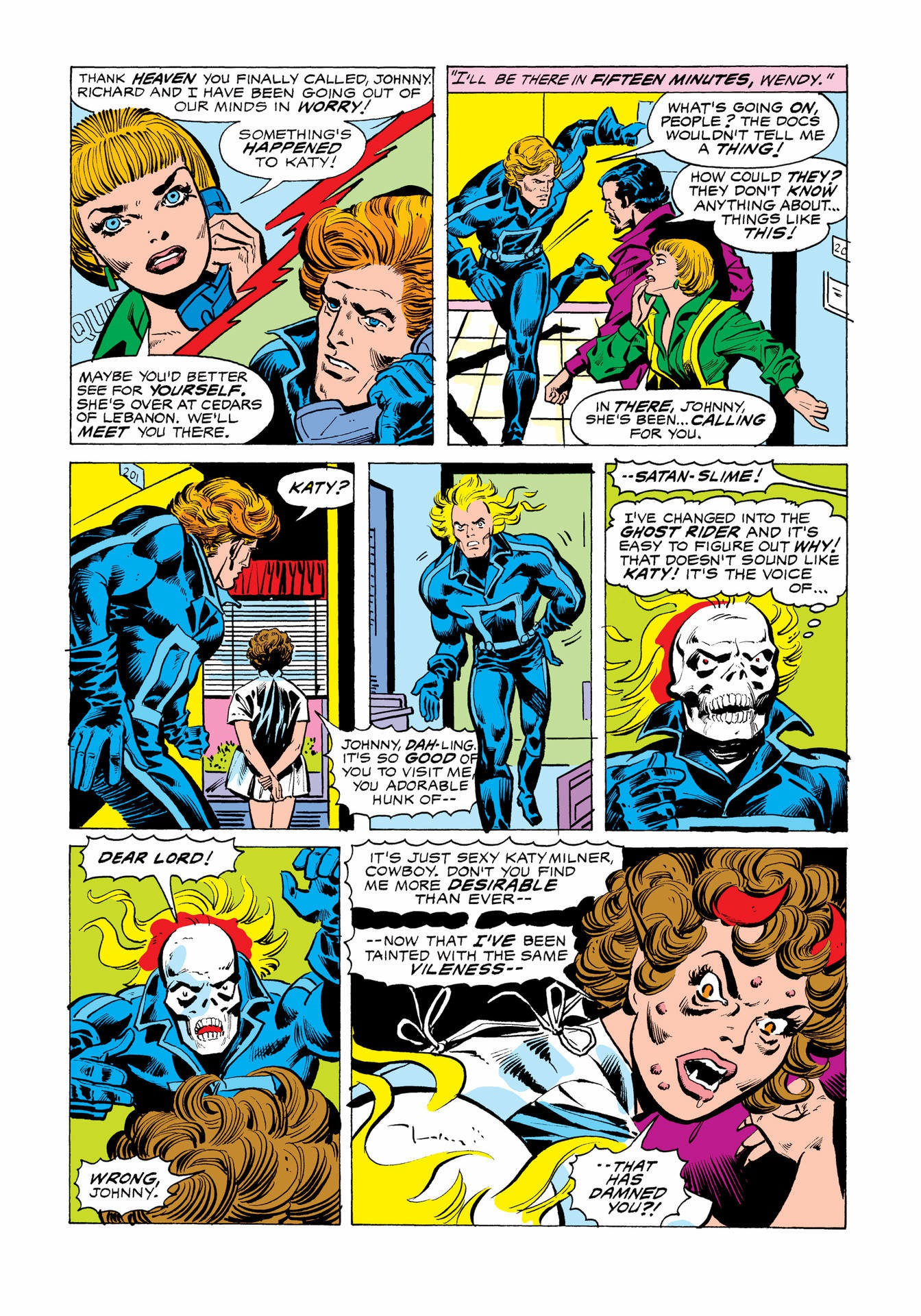 Read online Marvel Masterworks: Ghost Rider comic -  Issue # TPB 2 (Part 3) - 39