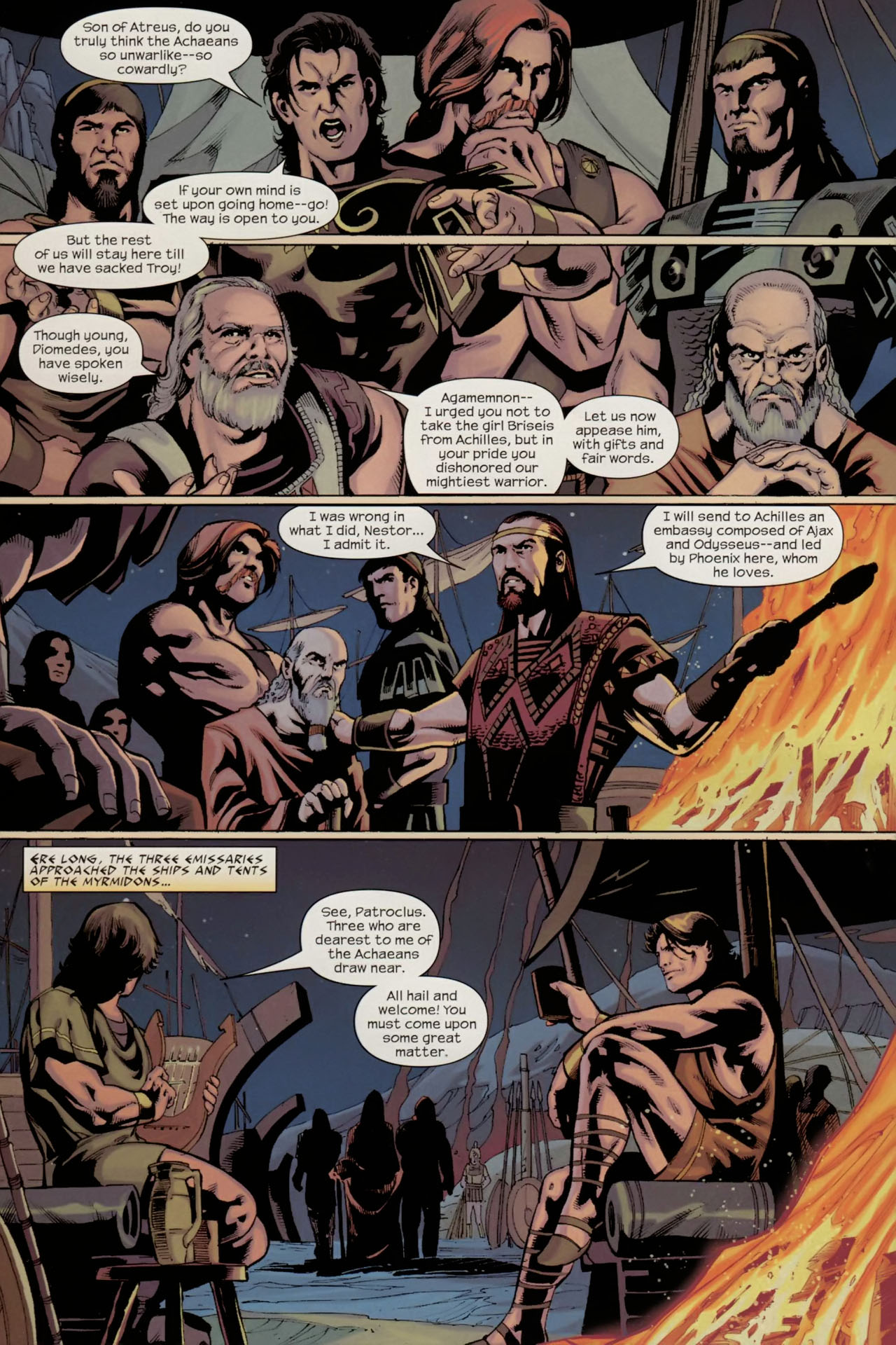 Read online The Iliad comic -  Issue #4 - 4