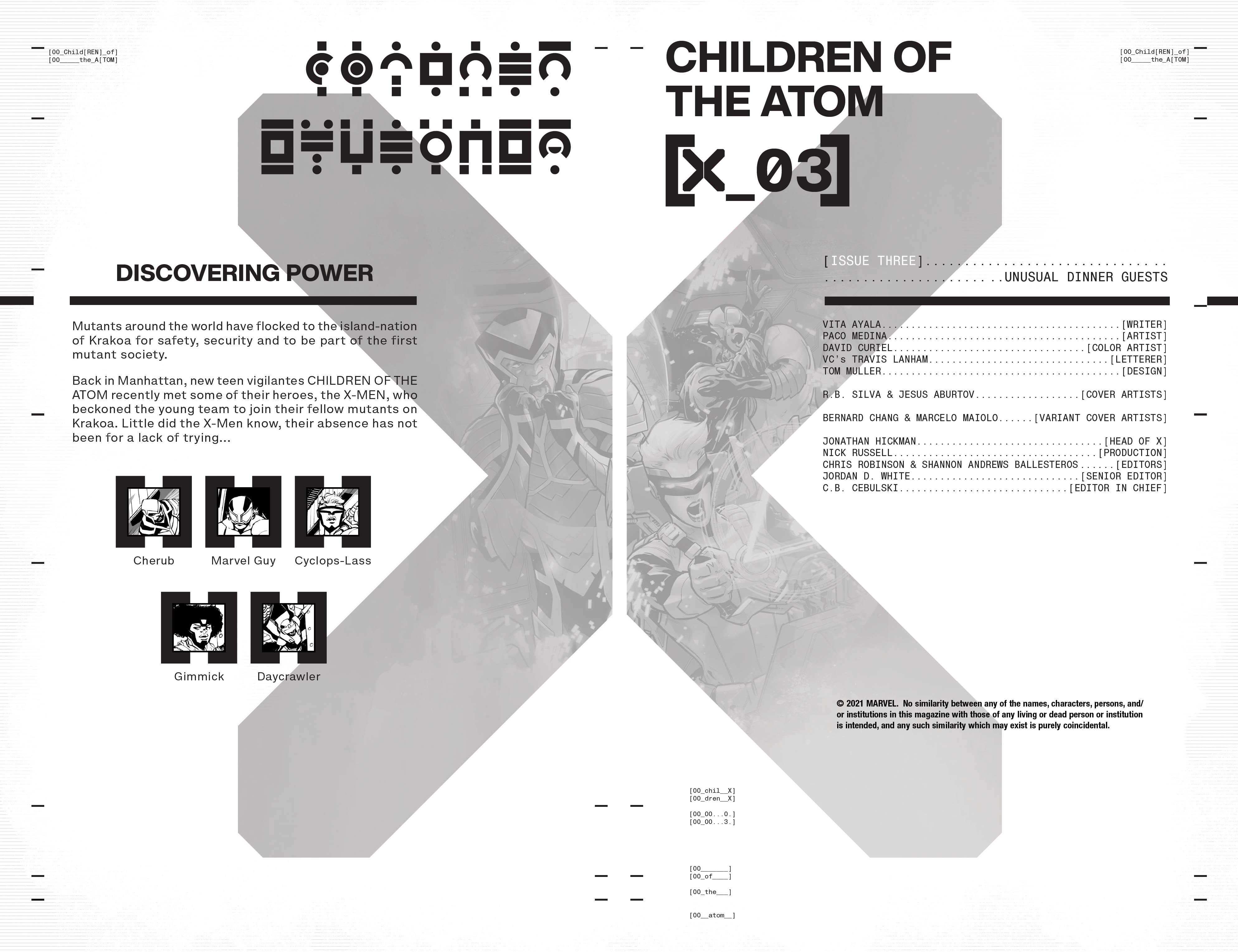 Read online Children Of The Atom comic -  Issue #3 - 5