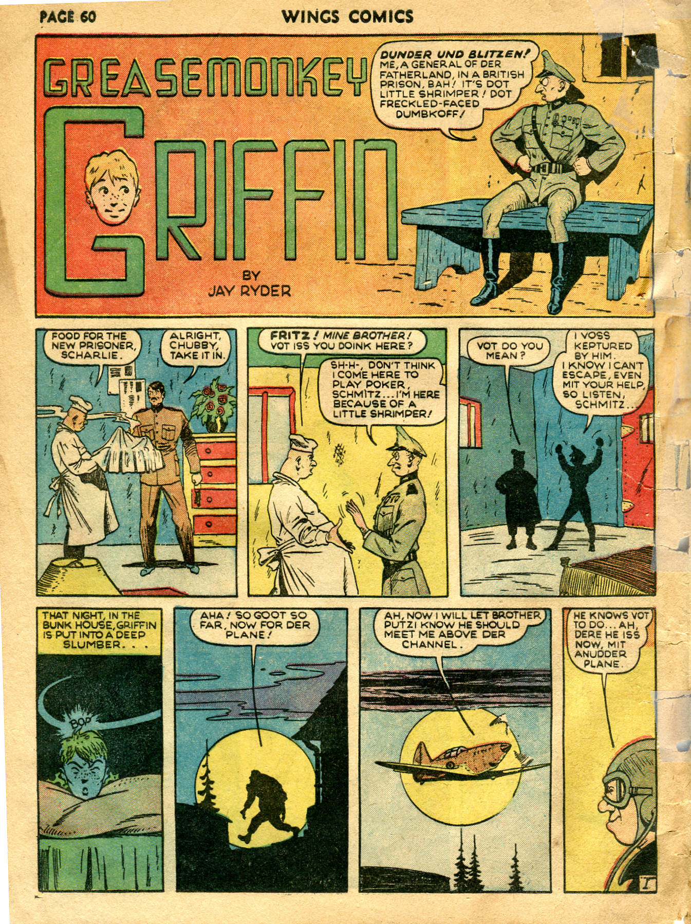 Read online Wings Comics comic -  Issue #5 - 62