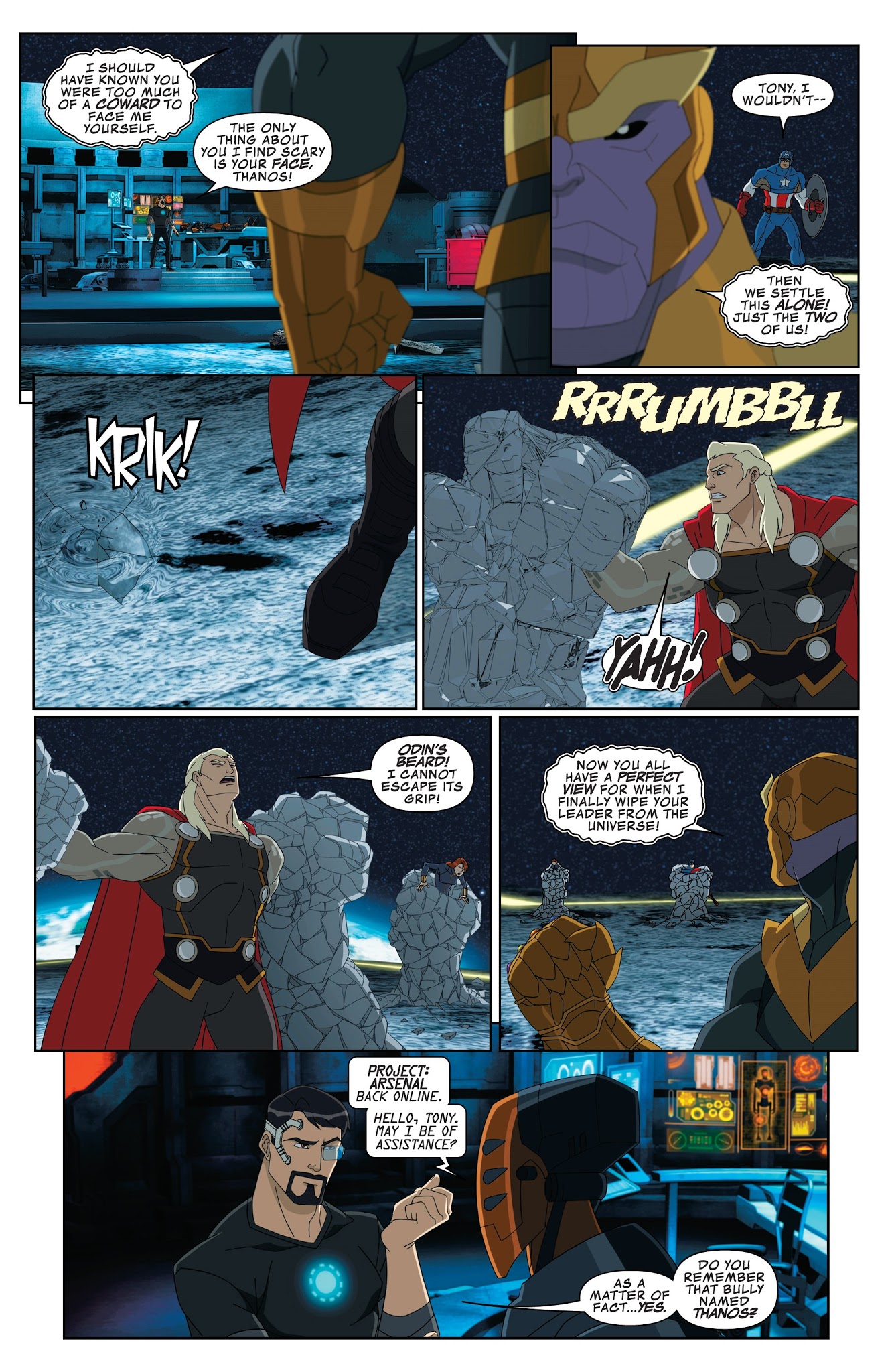 Read online Avengers vs. Thanos (2018) comic -  Issue # TPB - 83