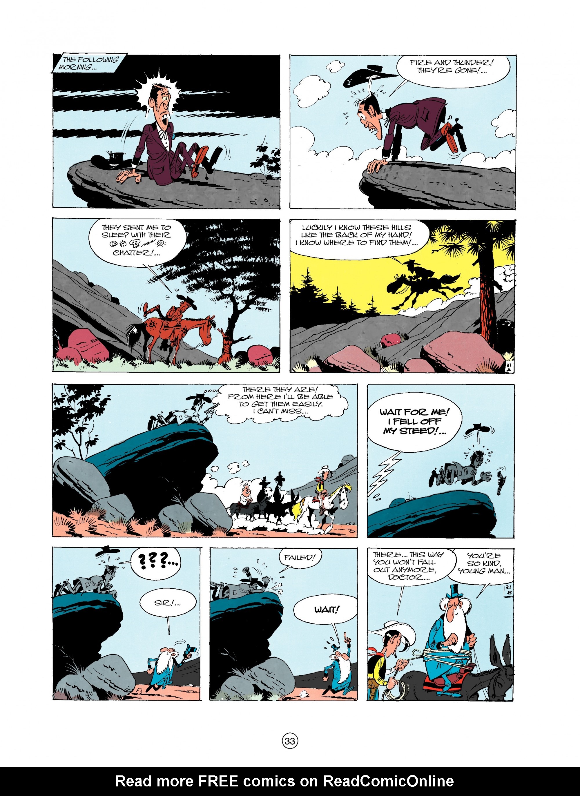 Read online A Lucky Luke Adventure comic -  Issue #16 - 33