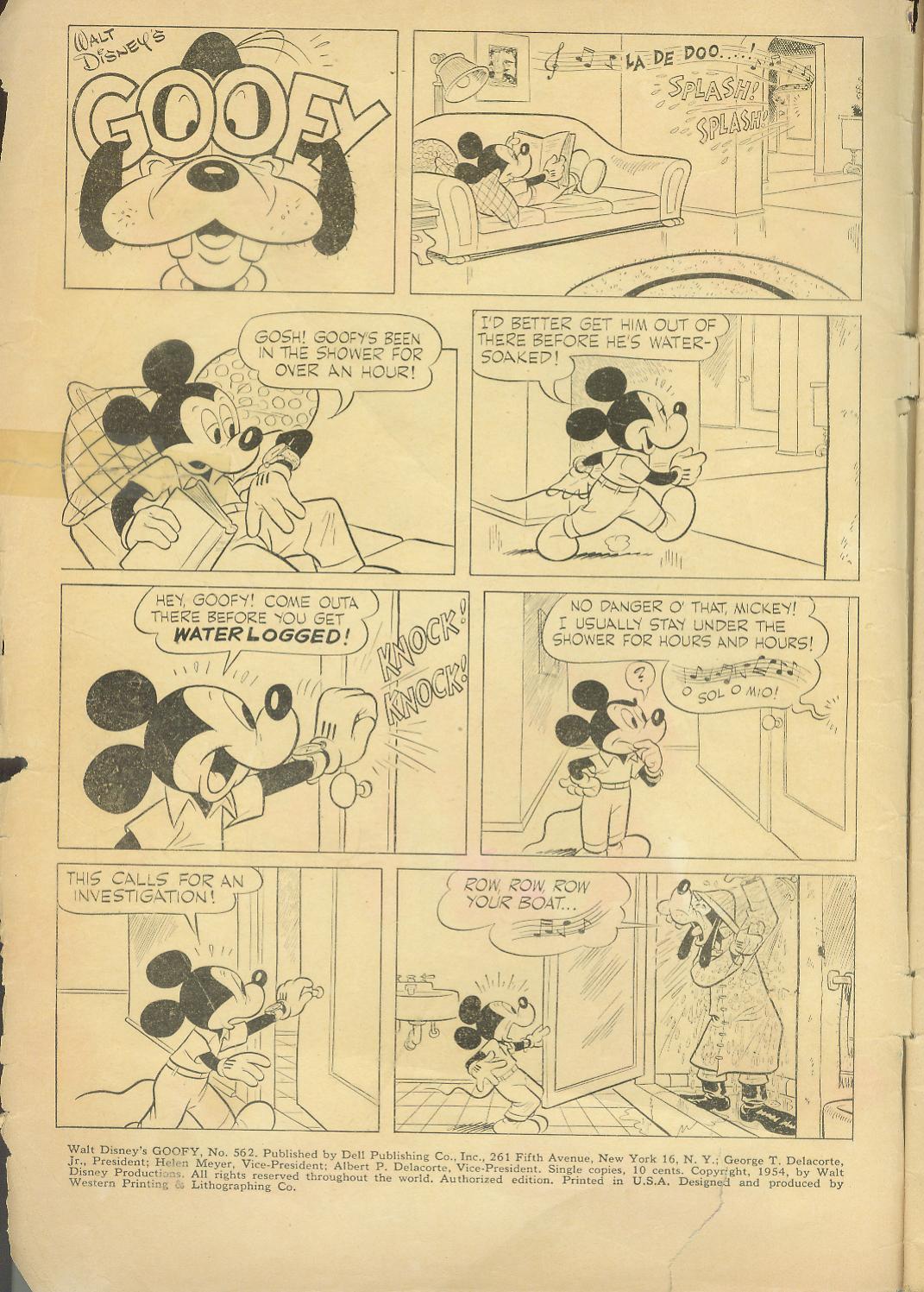 Read online Four Color Comics comic -  Issue #562 - 2