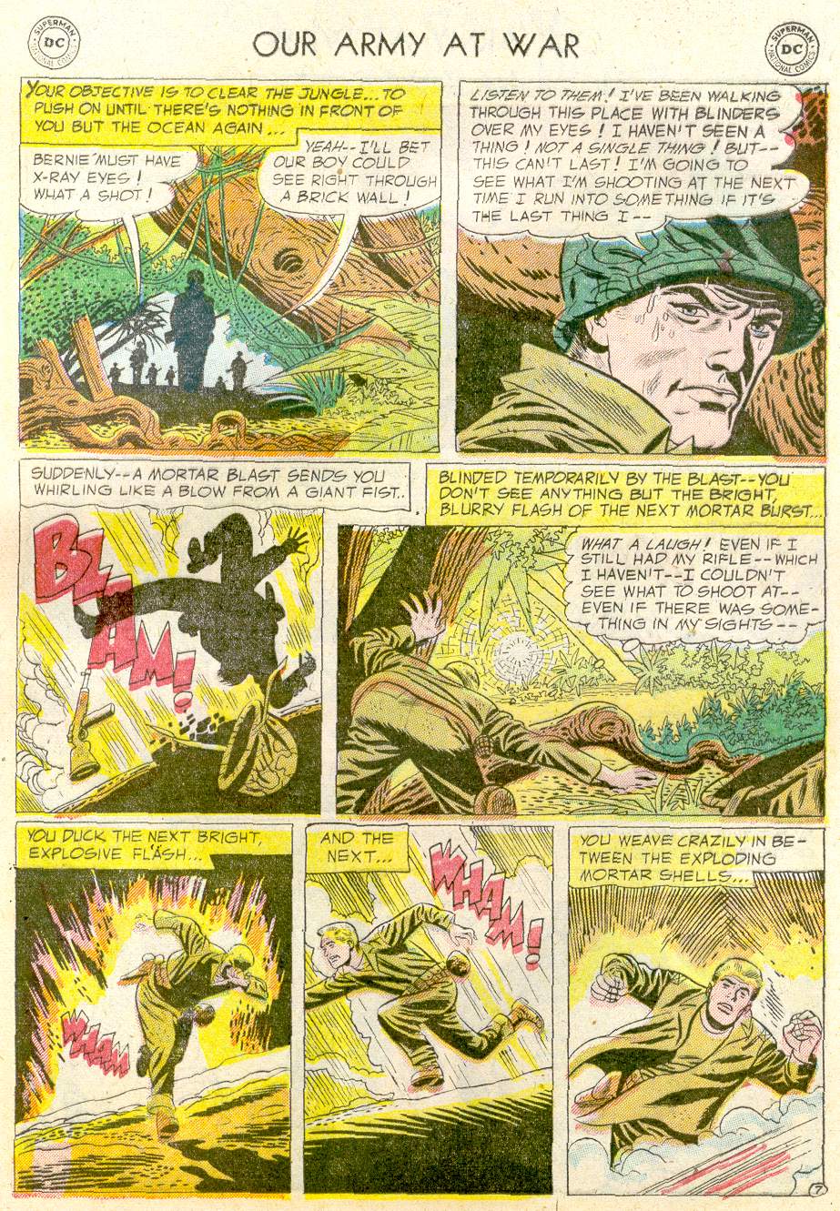 Read online Our Army at War (1952) comic -  Issue #41 - 10