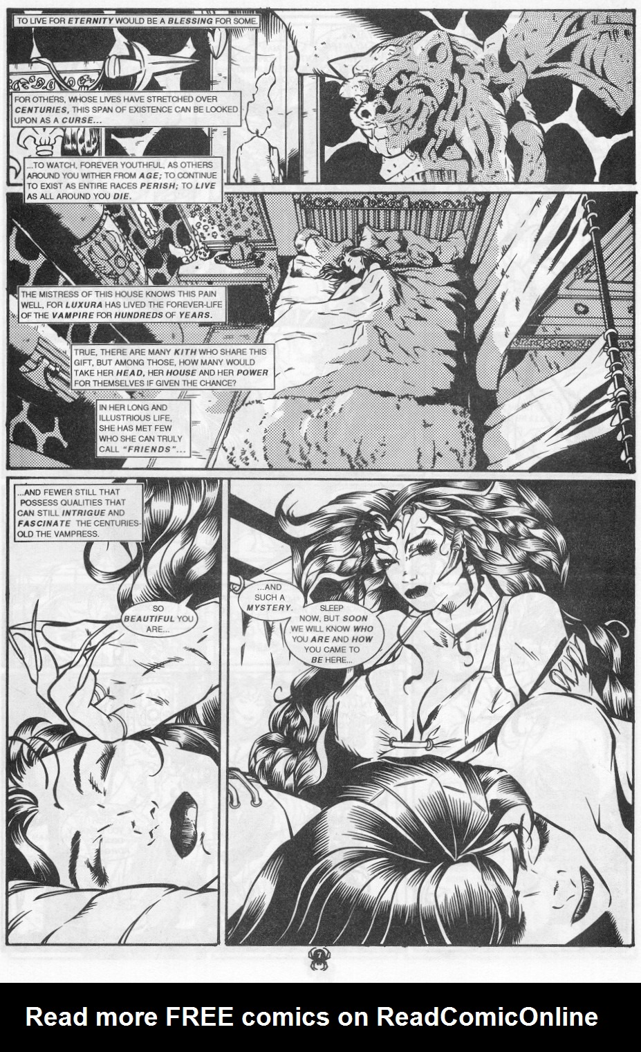 Read online Widow/Luxura: Blood Lust Alpha comic -  Issue # Full - 9