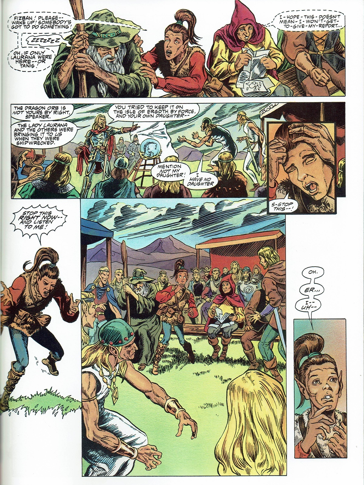Read online Dragonlance Saga comic -  Issue #5 - 25