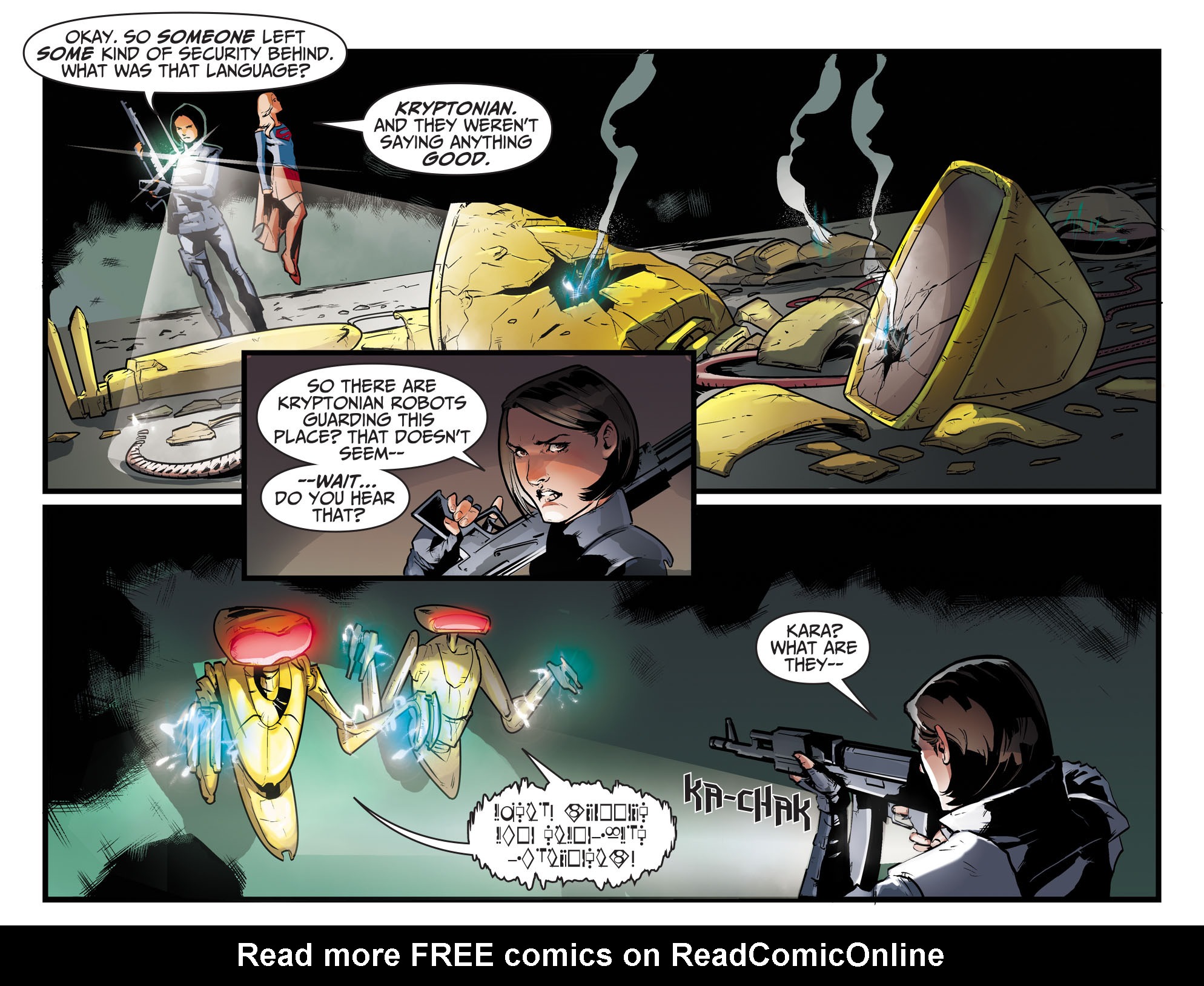 Read online Adventures of Supergirl comic -  Issue #8 - 17