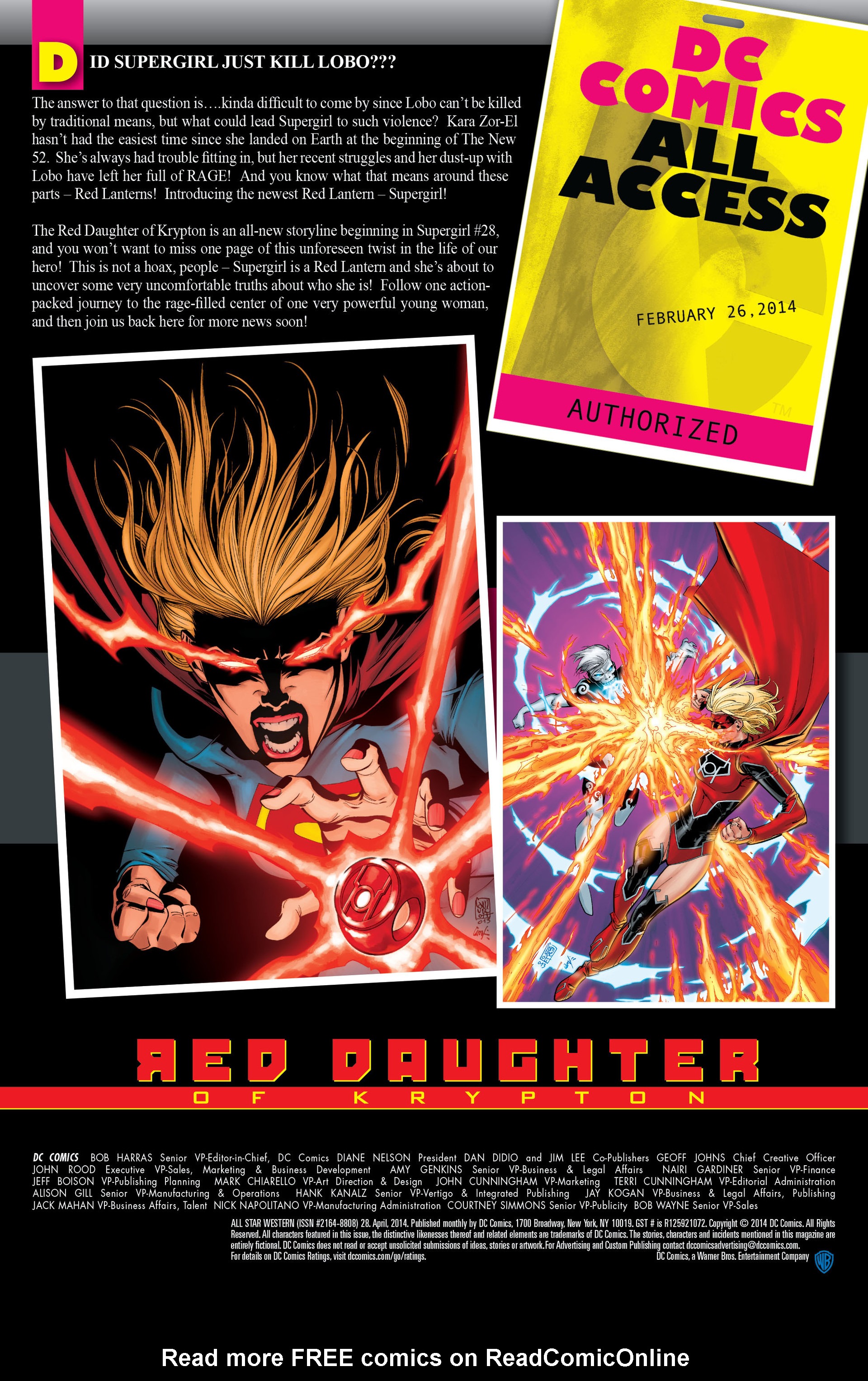 Read online All-Star Western (2011) comic -  Issue #28 - 25