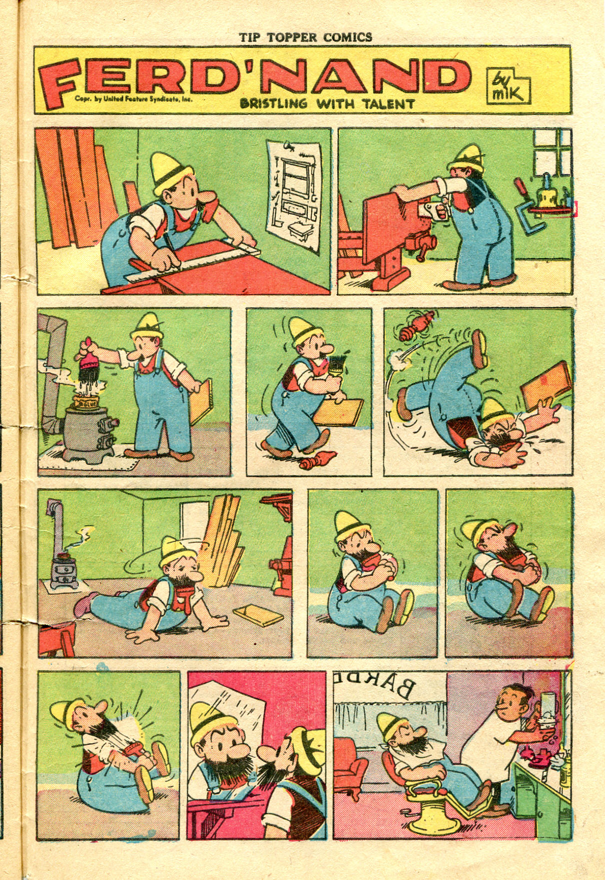 Read online Tip Topper Comics comic -  Issue #16 - 33