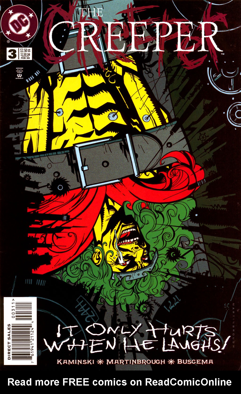 Read online The Creeper (1997) comic -  Issue #3 - 1