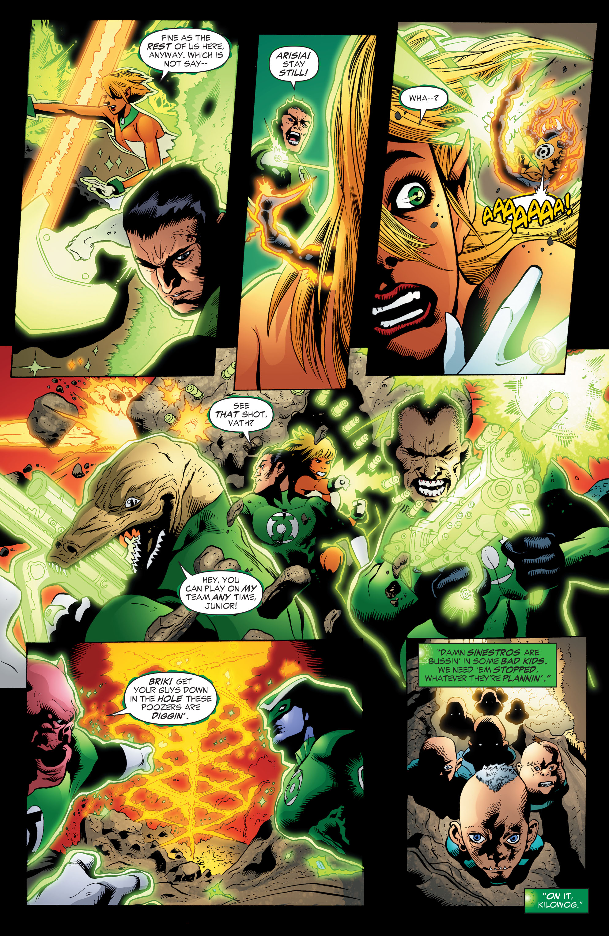 Read online Green Lantern by Geoff Johns comic -  Issue # TPB 3 (Part 2) - 54