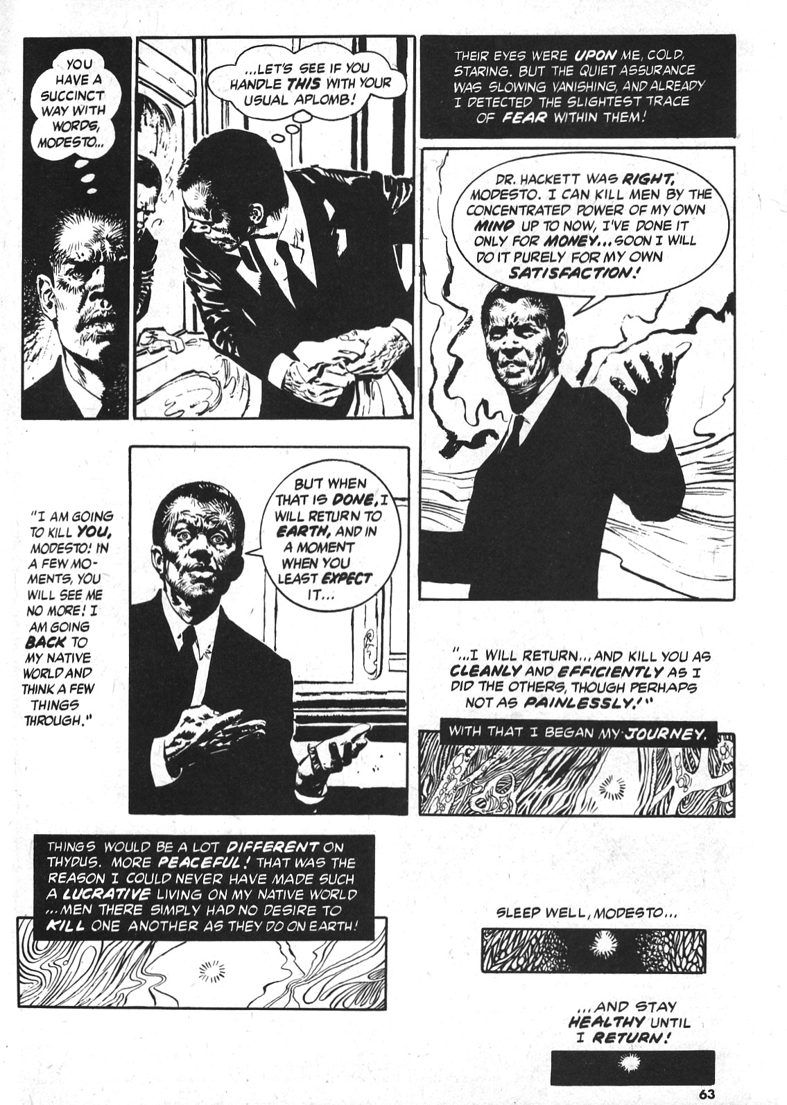 Read online Vampirella (1969) comic -  Issue #42 - 63
