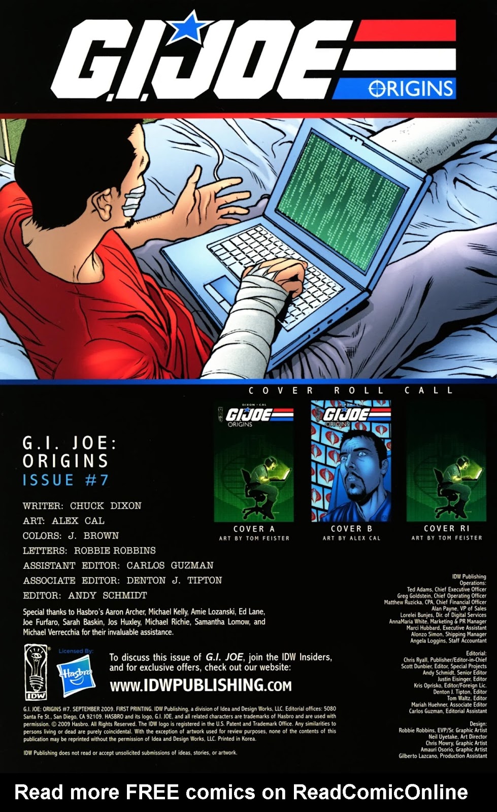 G.I. Joe: Origins issue 7 - Page 2