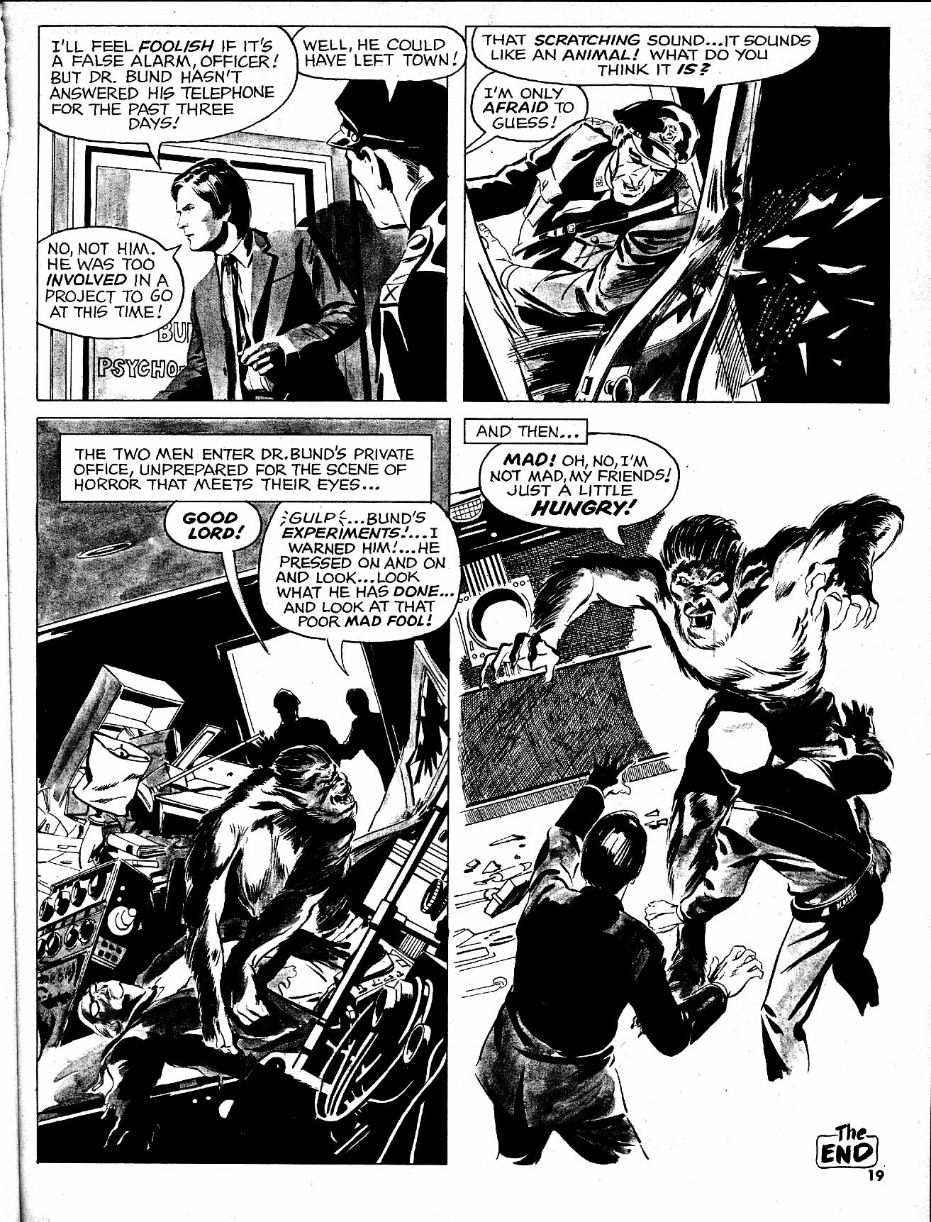 Read online Nightmare (1970) comic -  Issue #5 - 20