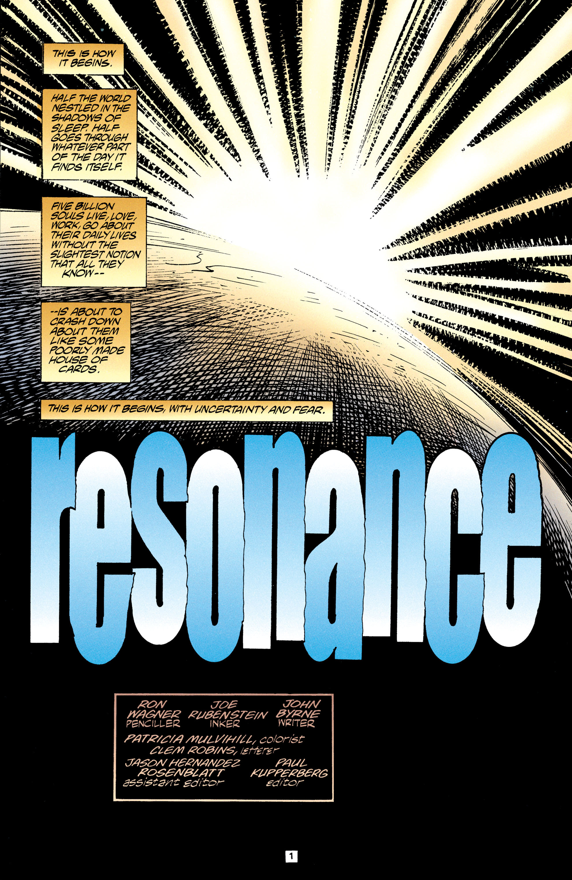 Read online Genesis comic -  Issue #1 - 2