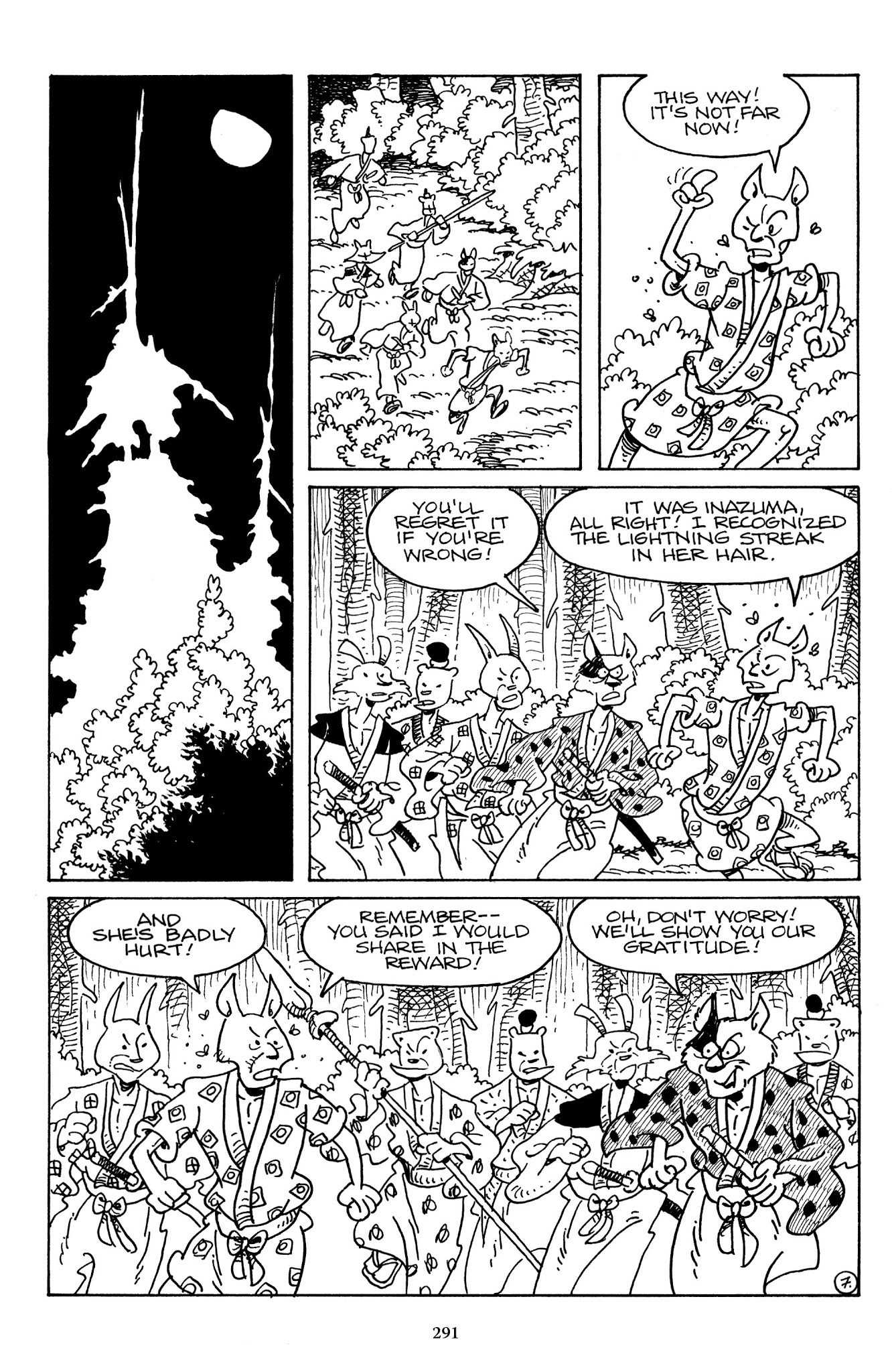 Read online The Usagi Yojimbo Saga comic -  Issue # TPB 6 - 289