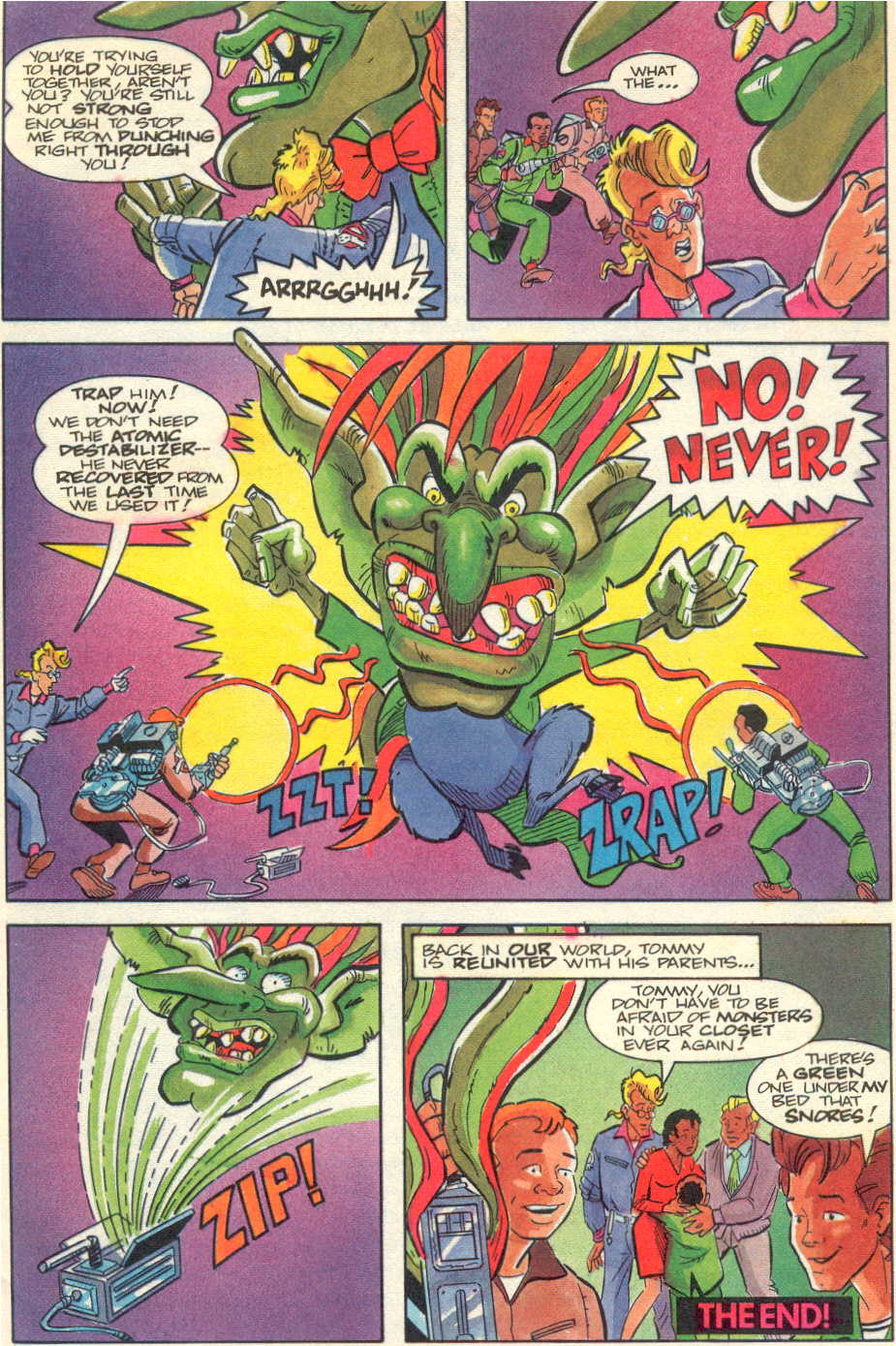 Read online Real Ghostbusters comic -  Issue #26 - 27